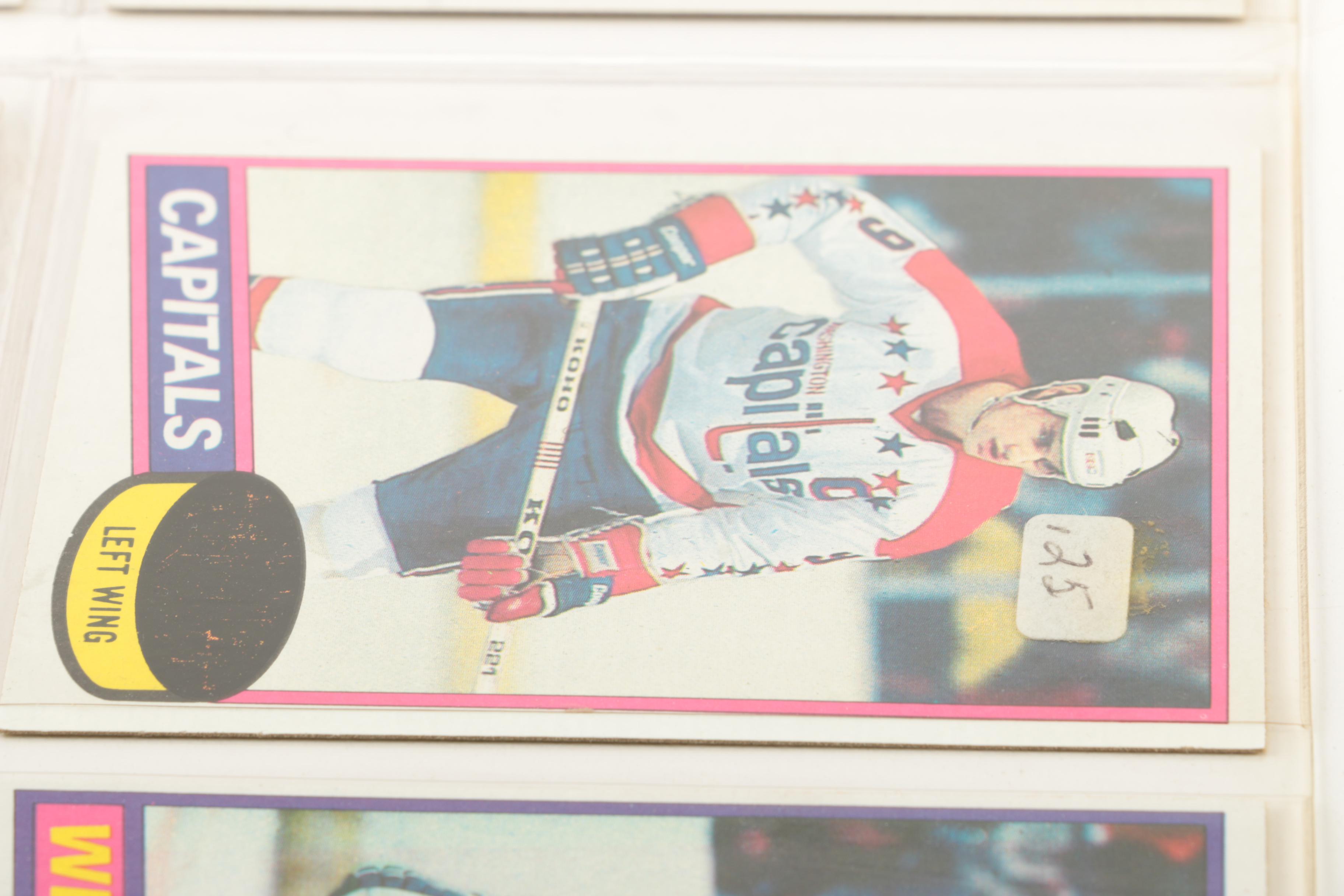 1970s-80s Hockey Cards Including Scratch-Offs