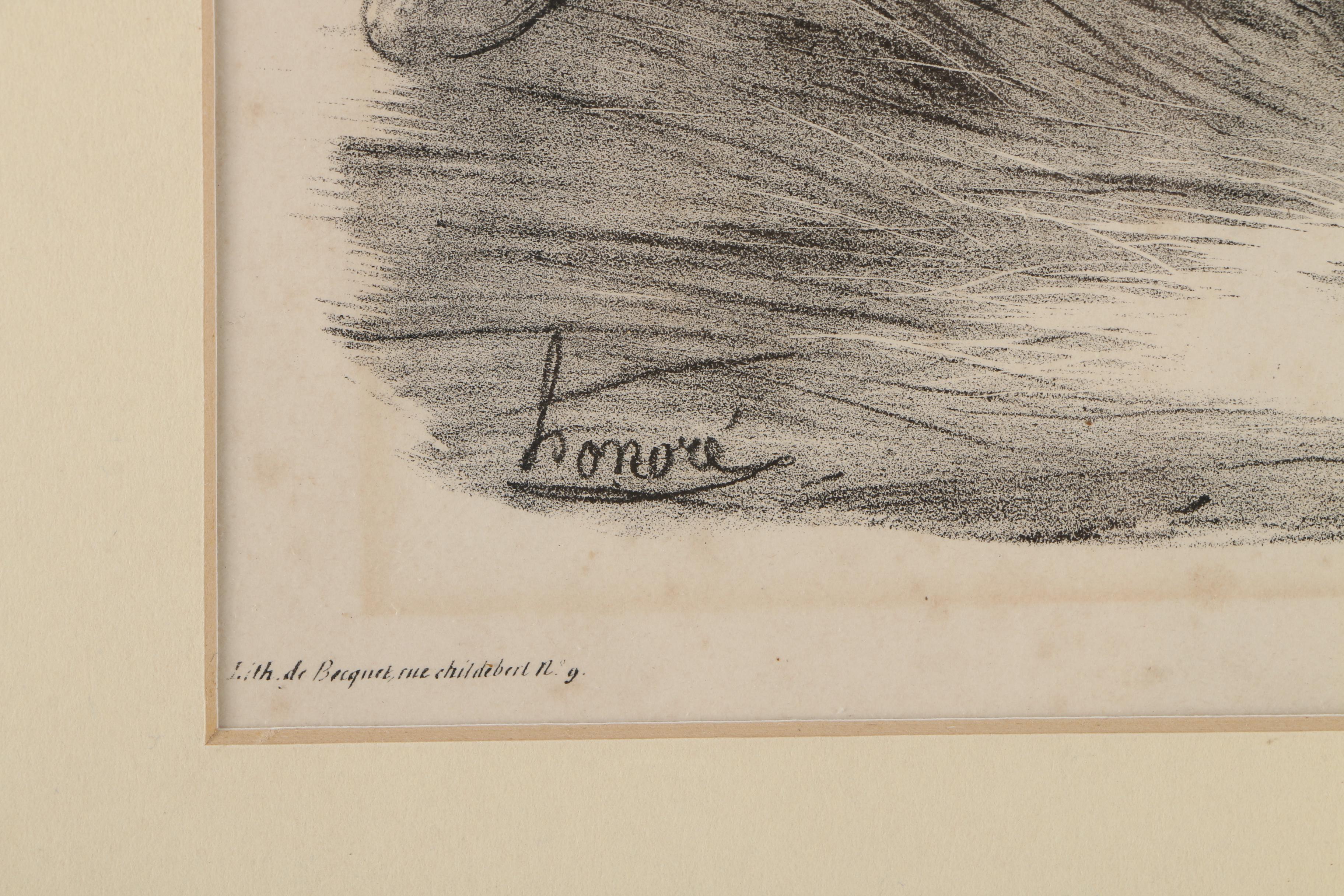 Collection of Honore Daumier Lithographs