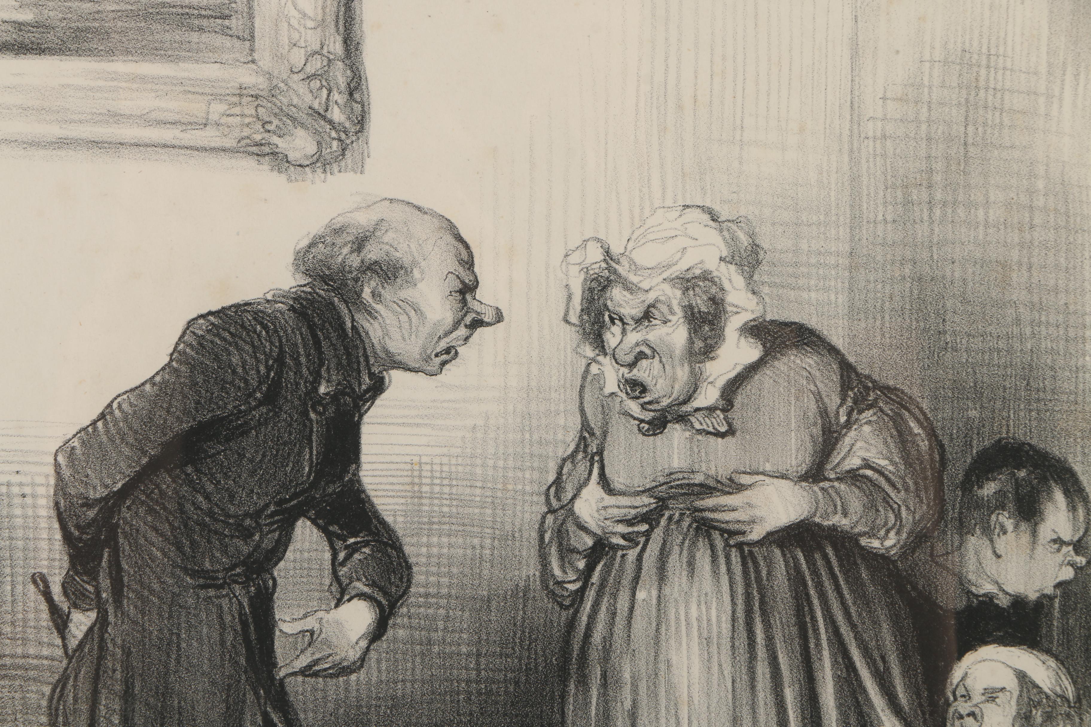 Collection of Honore Daumier Lithographs