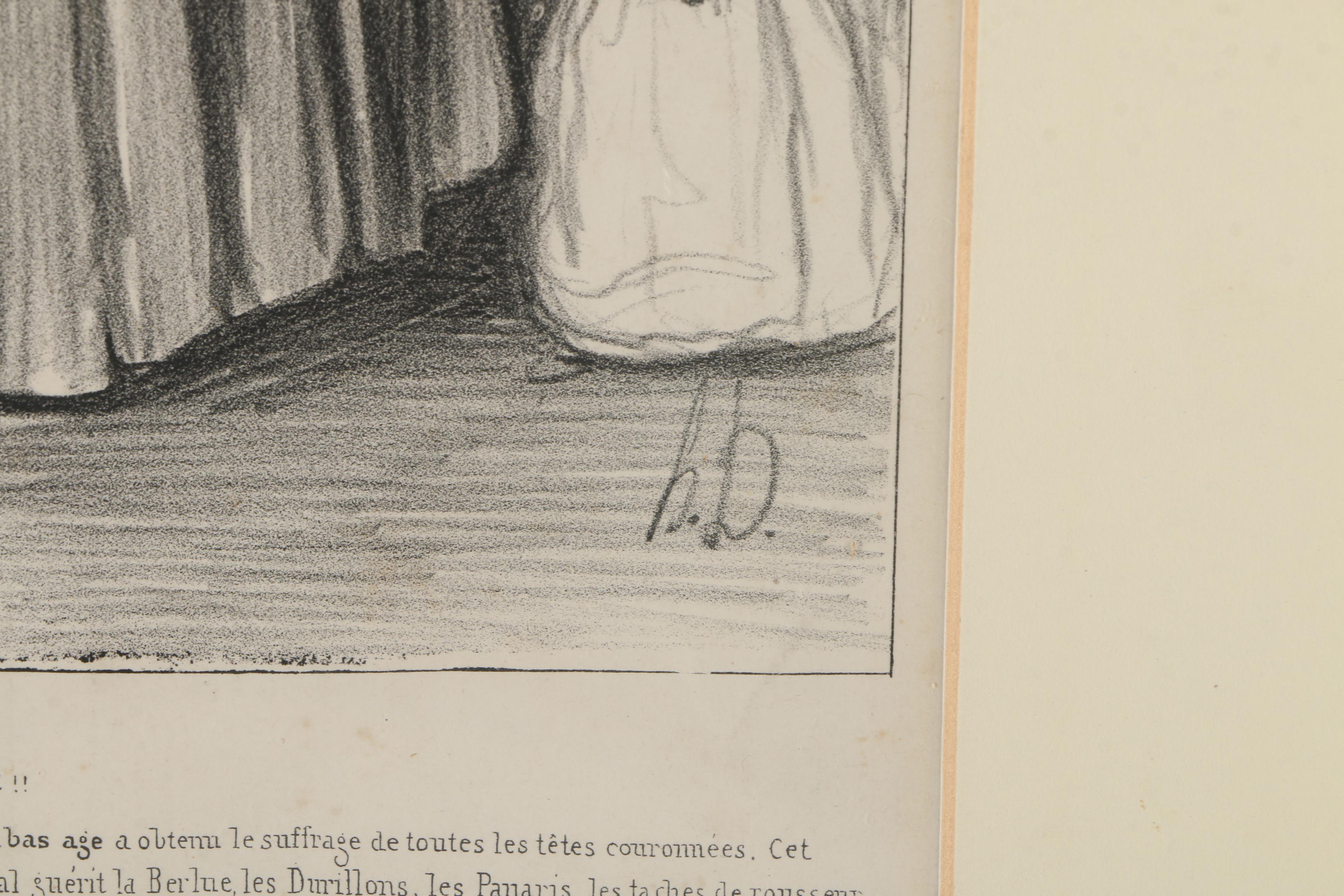 Collection of Honore Daumier Lithographs