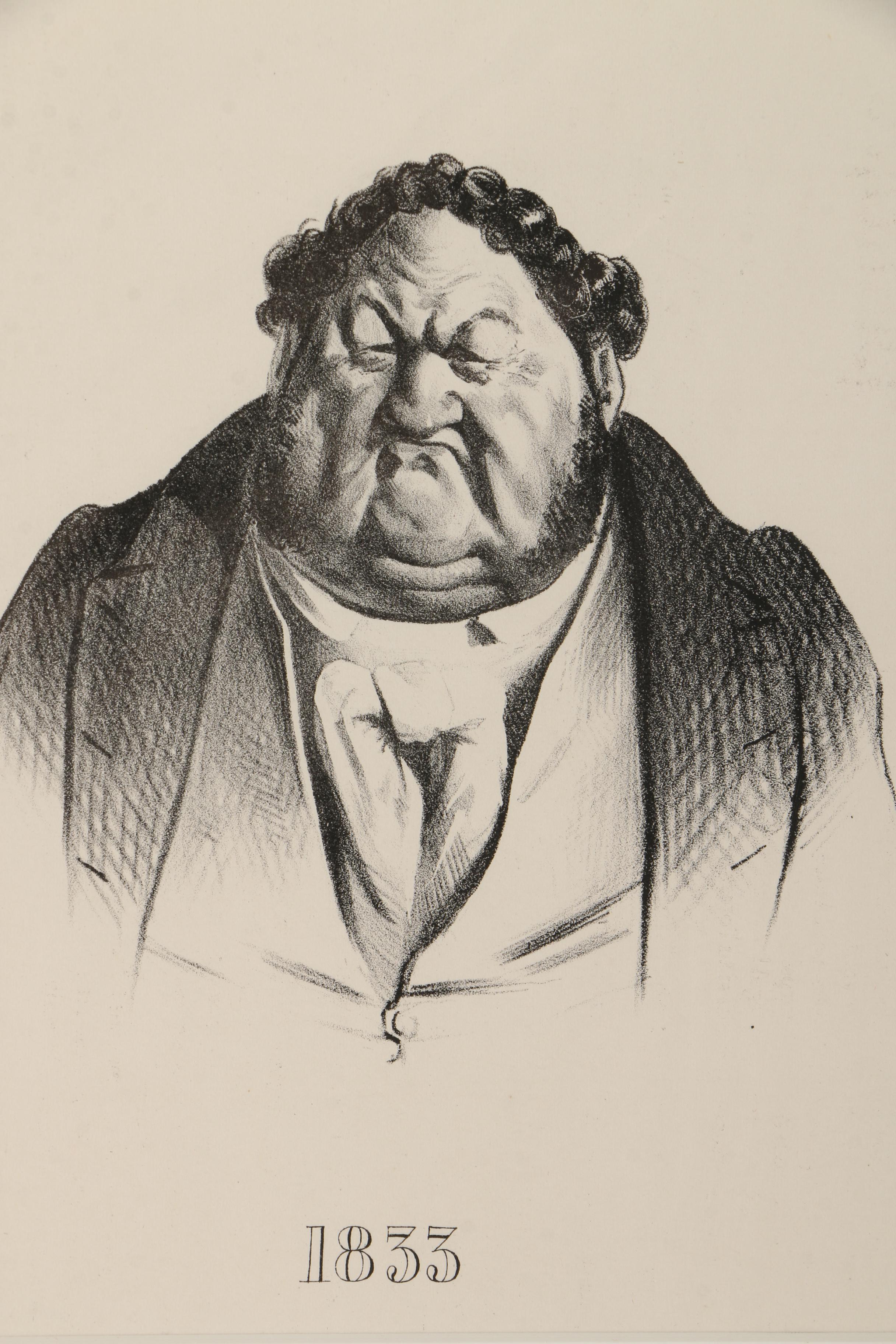 Collection of Honore Daumier Lithographs