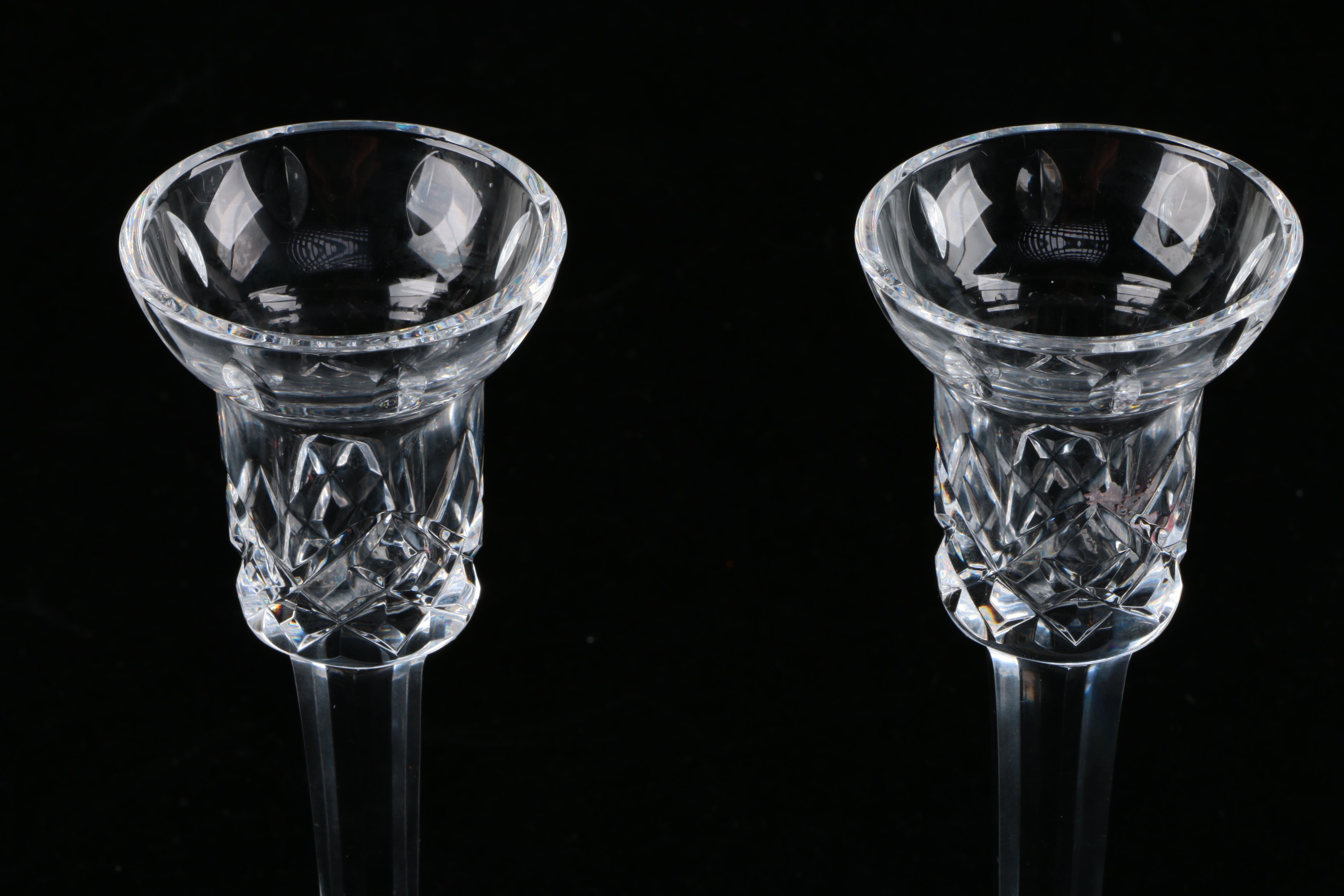 Waterford Crystal "Lismore" Candlesticks
