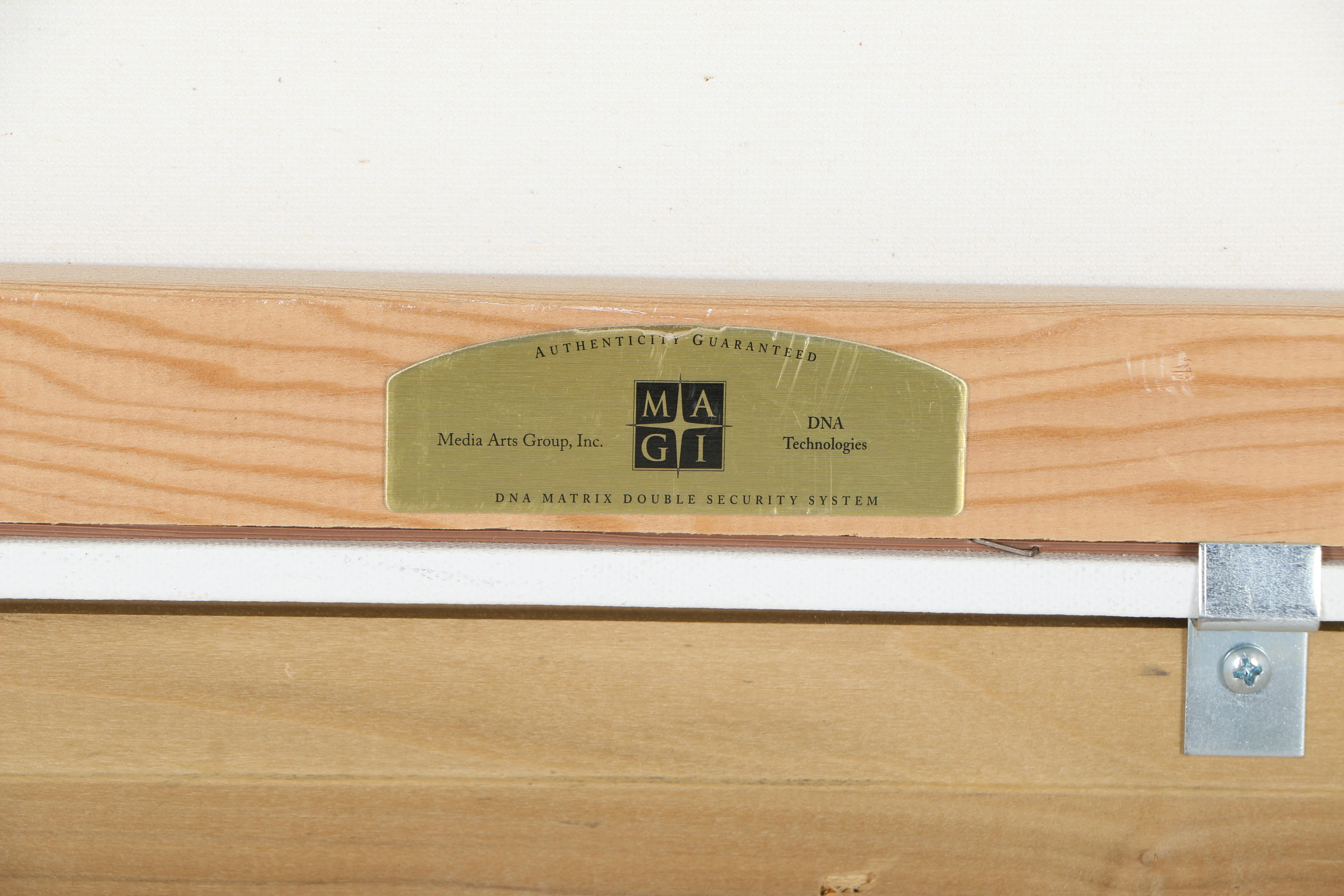 Thomas Kinkade Limited Edition Embellished Offset Lithograph "City by the Bay"