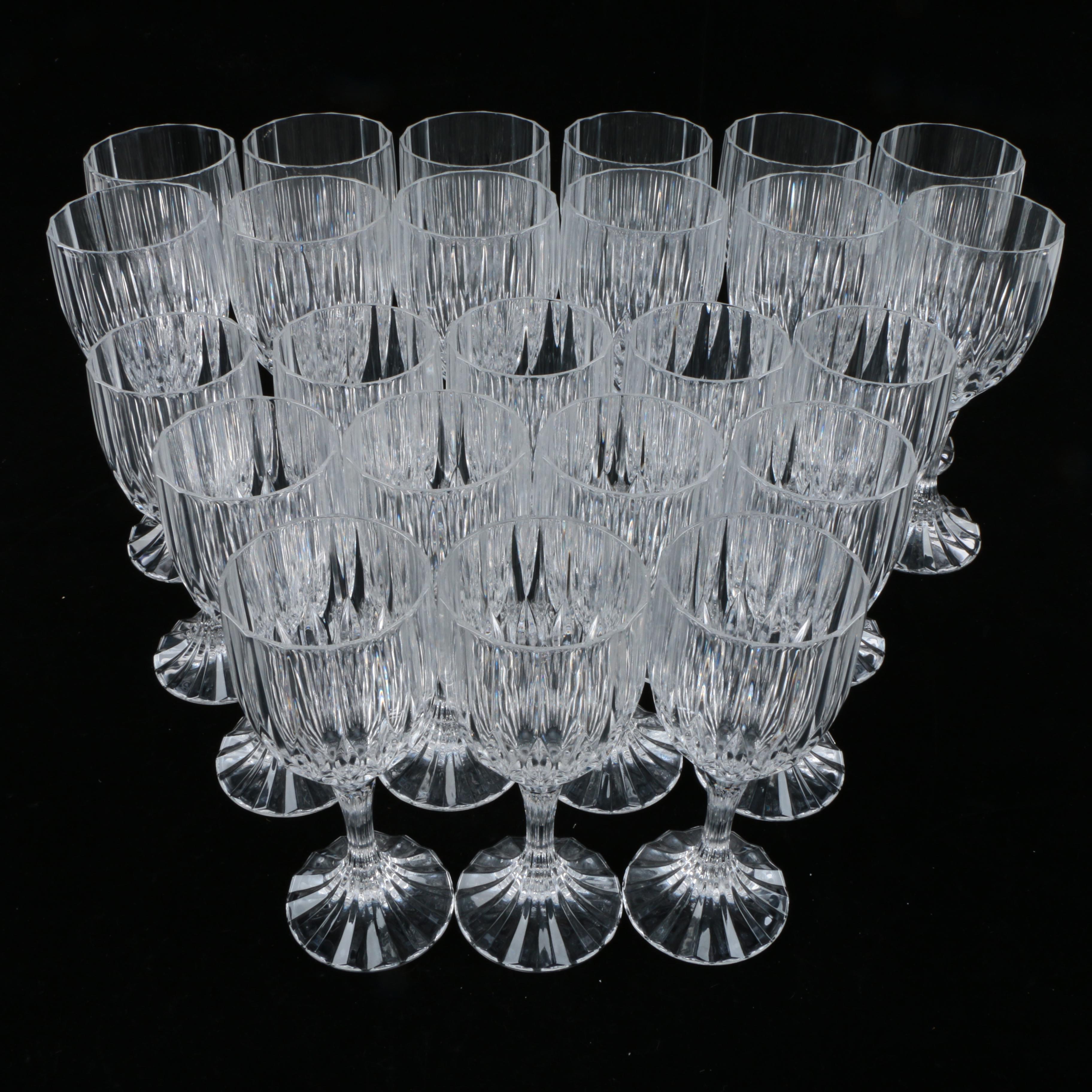Set of Cristal D’Arques-Durand "Bretagne" Stemware