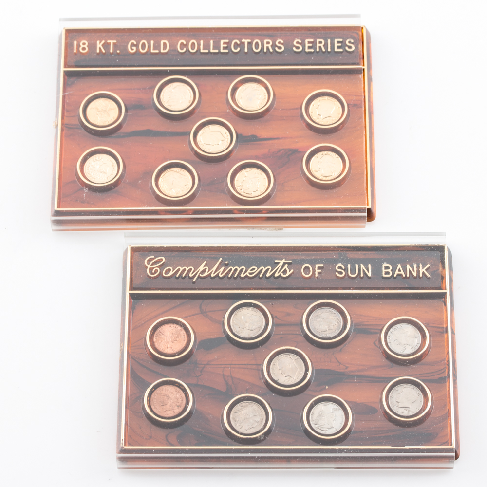 Sets of Miniature Replica U.S. Coins