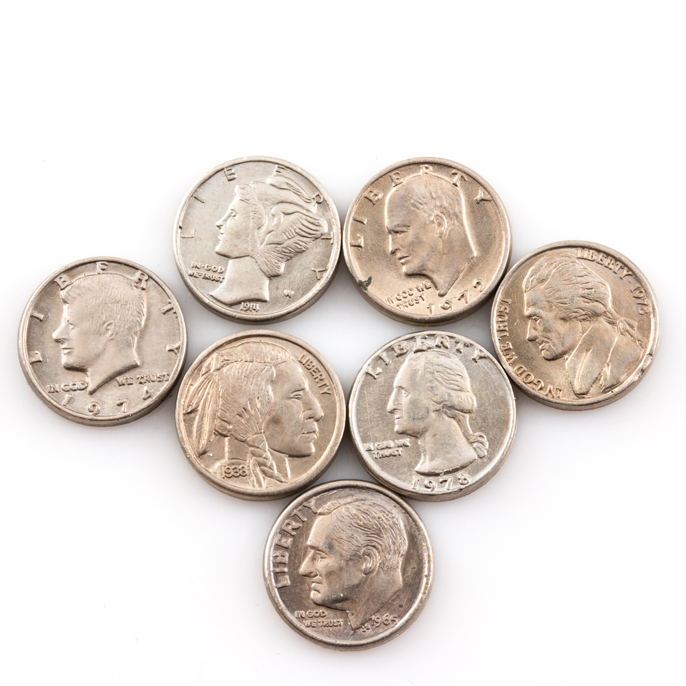 Sets of Miniature Replica U.S. Coins