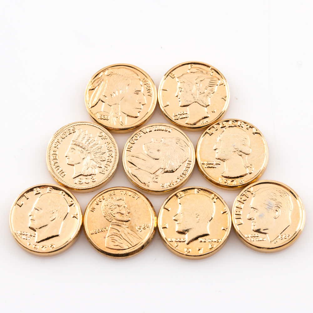 Sets of Miniature Replica U.S. Coins