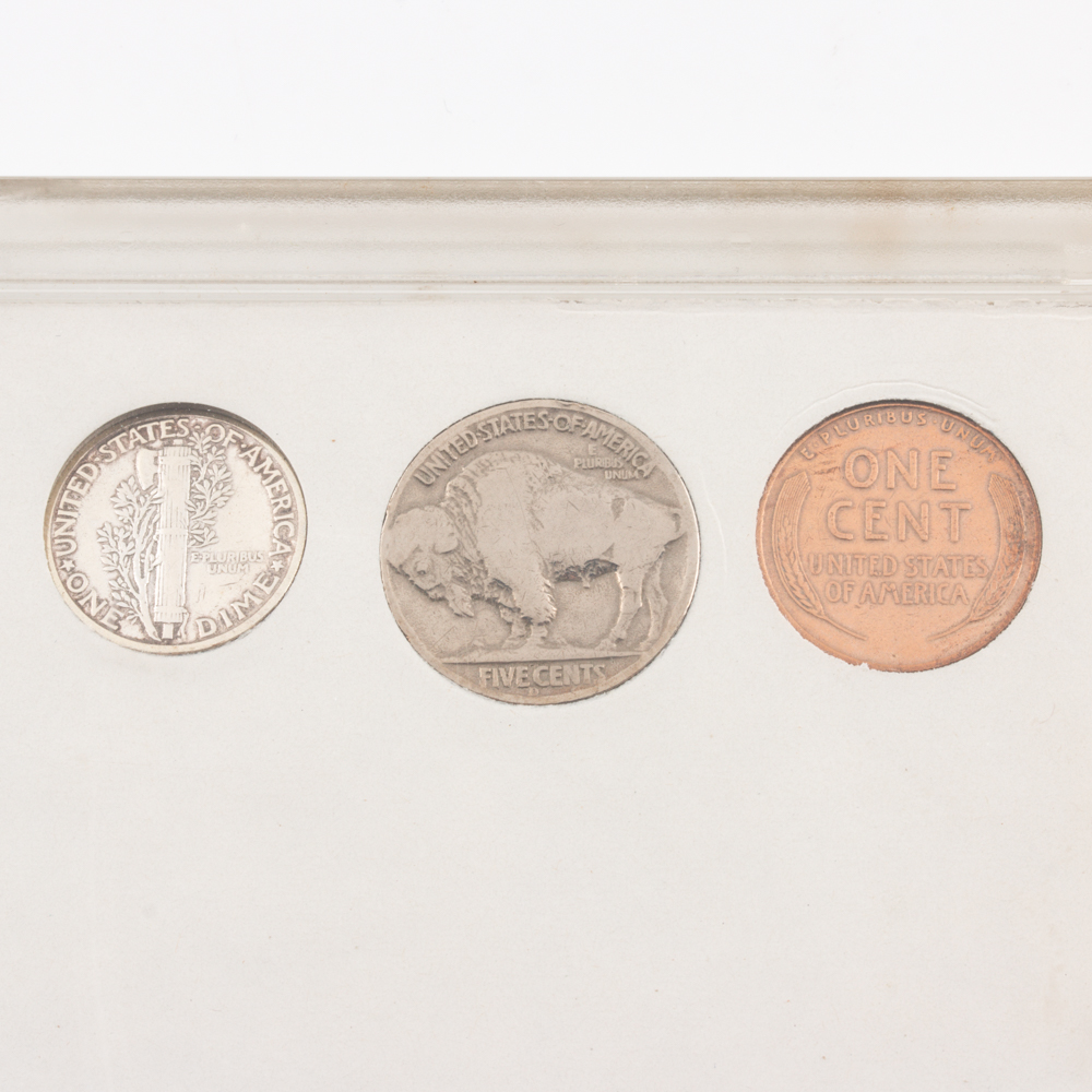 Vintage and Antique U.S. Coin Sets, Including Silver