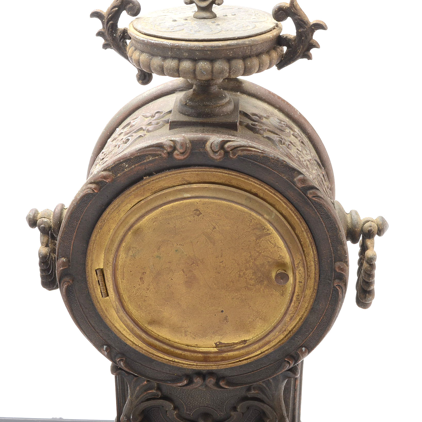 New Haven Roman Gladiator Figural Clock