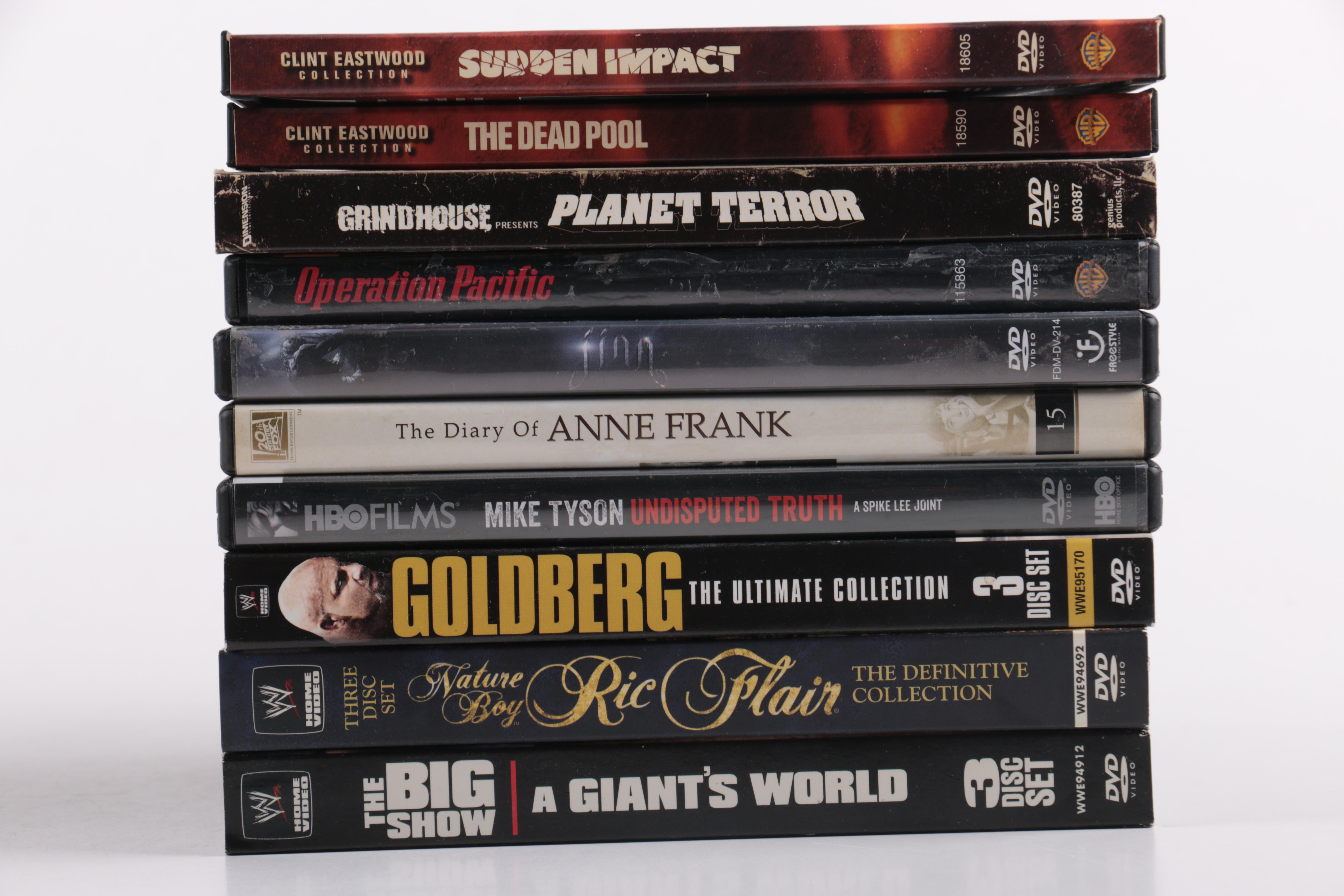 Collection of Eighty Four DVD Movies featuring "Dead Pool"