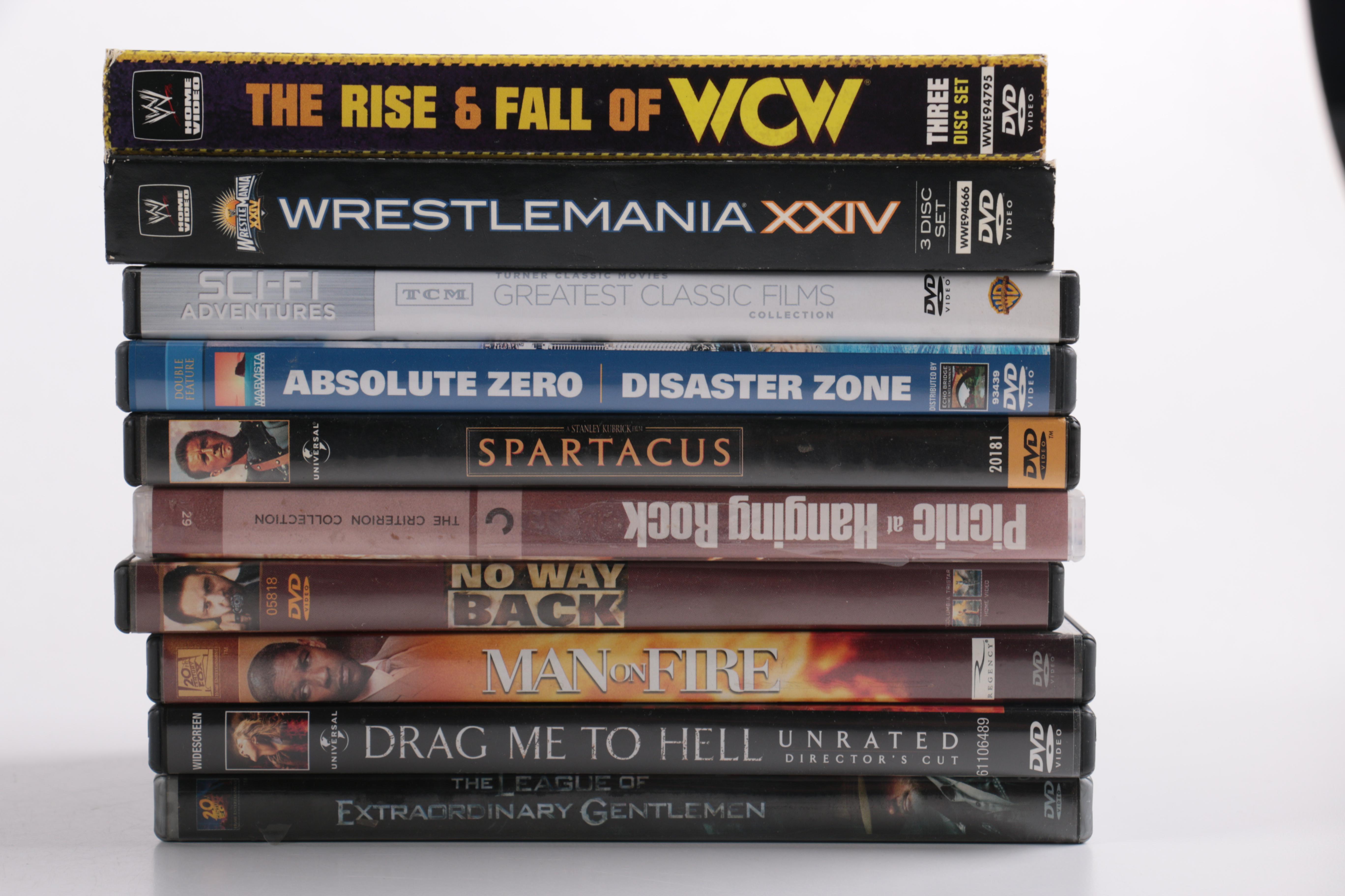 Collection of Eighty Four DVD Movies featuring "Dead Pool"