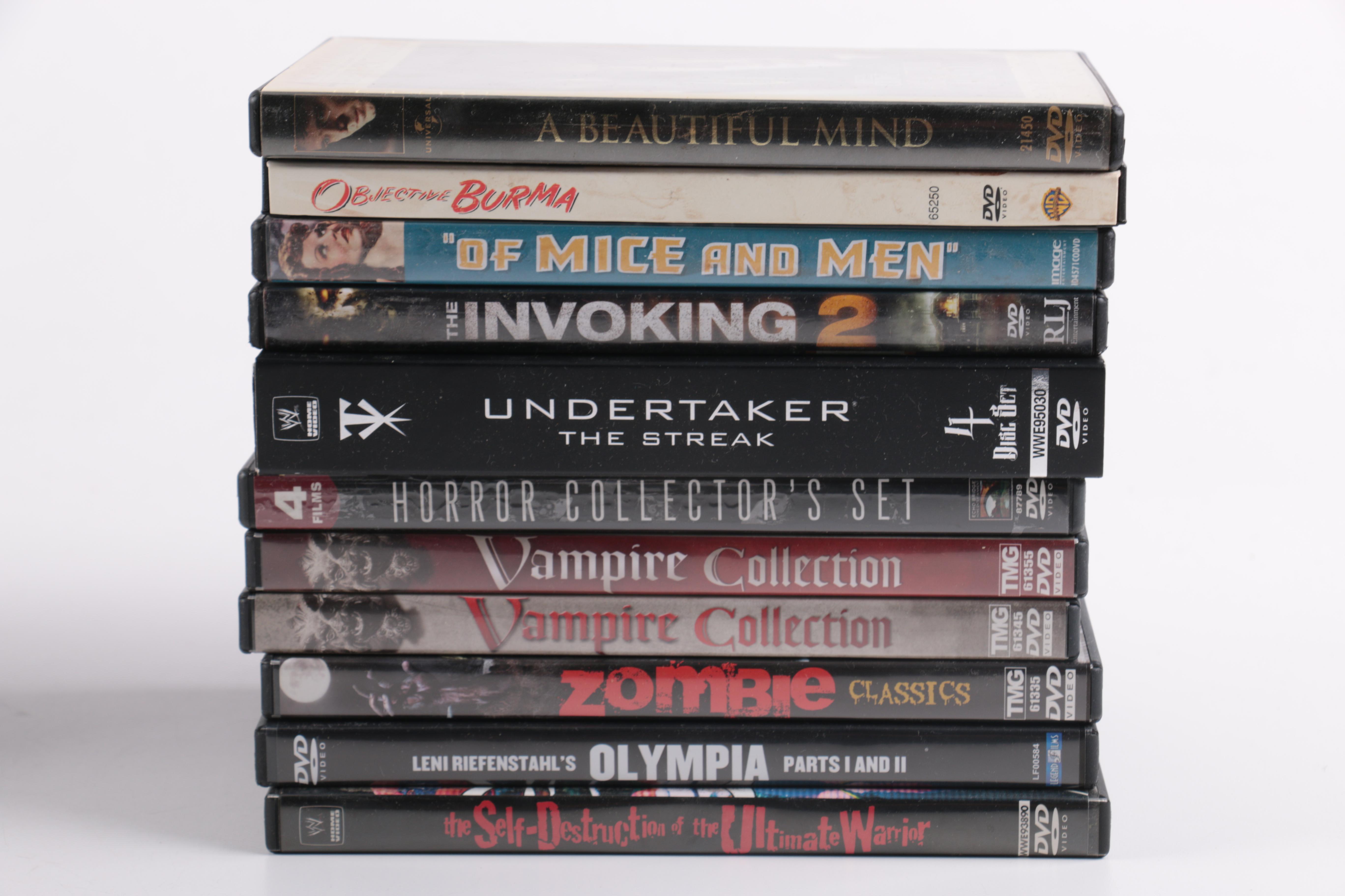 Collection of Eighty Four DVD Movies featuring "Dead Pool"