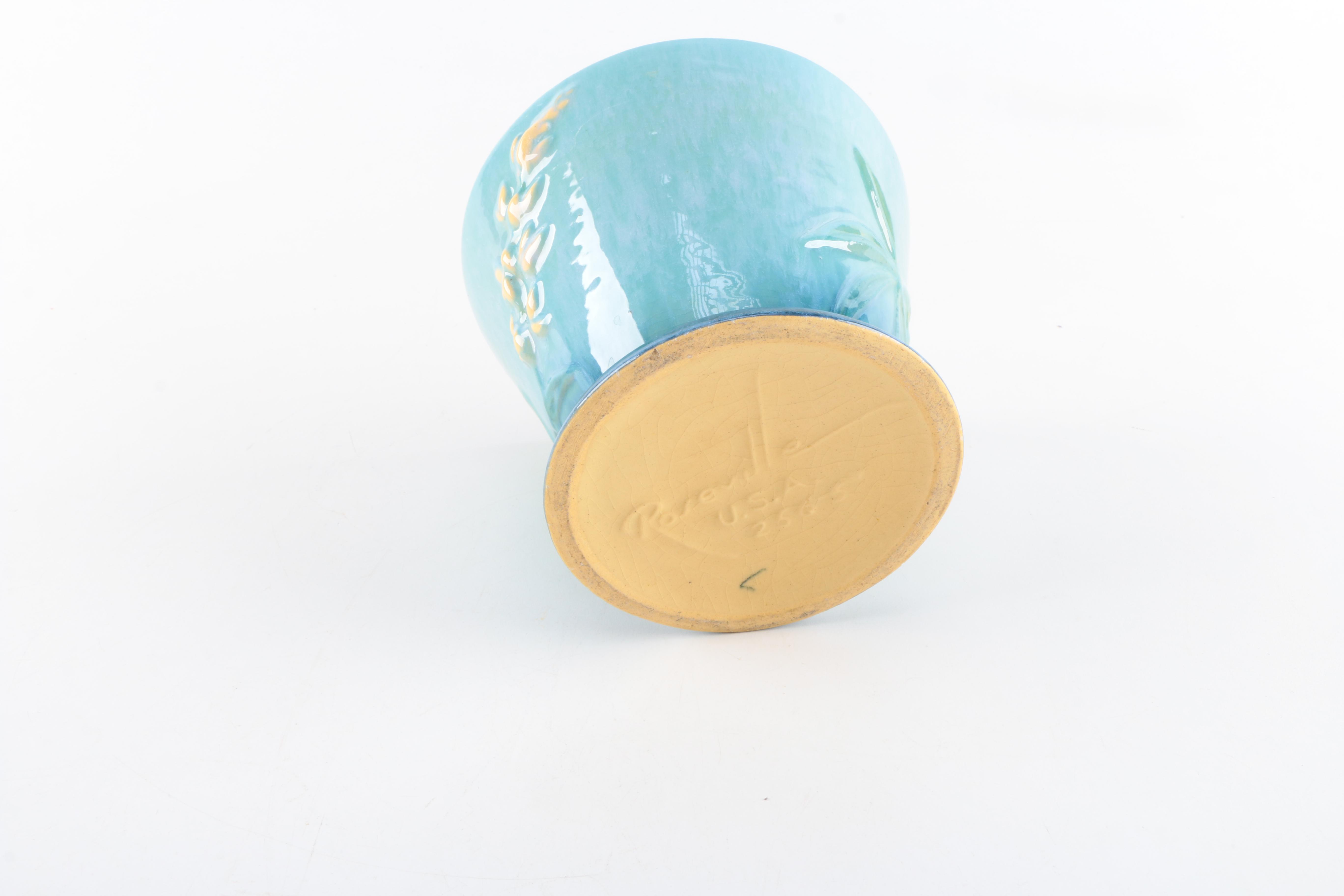 Roseville Pottery "Ming Tree" Bowl and "Wincraft Flower Pot