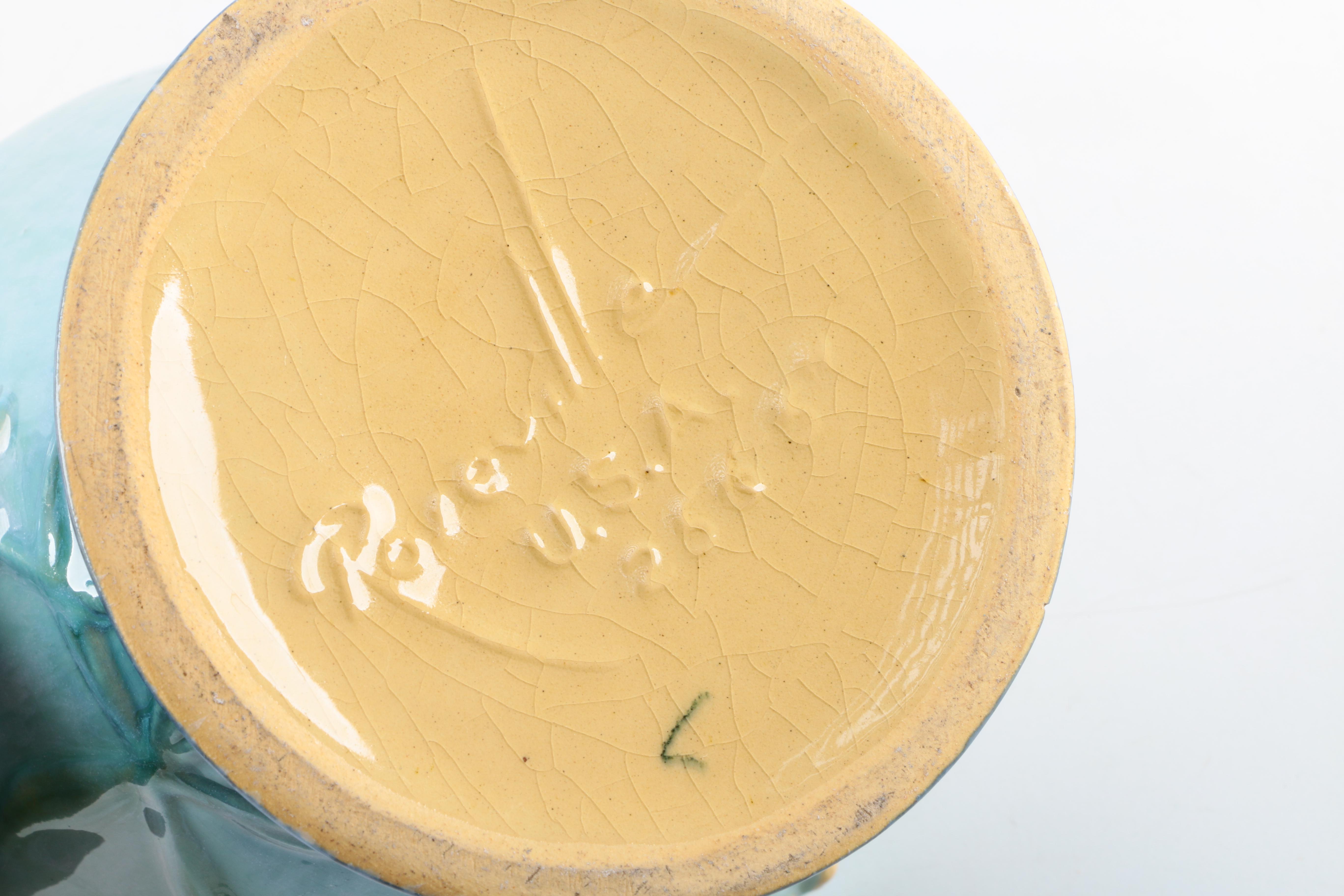 Roseville Pottery "Ming Tree" Bowl and "Wincraft Flower Pot