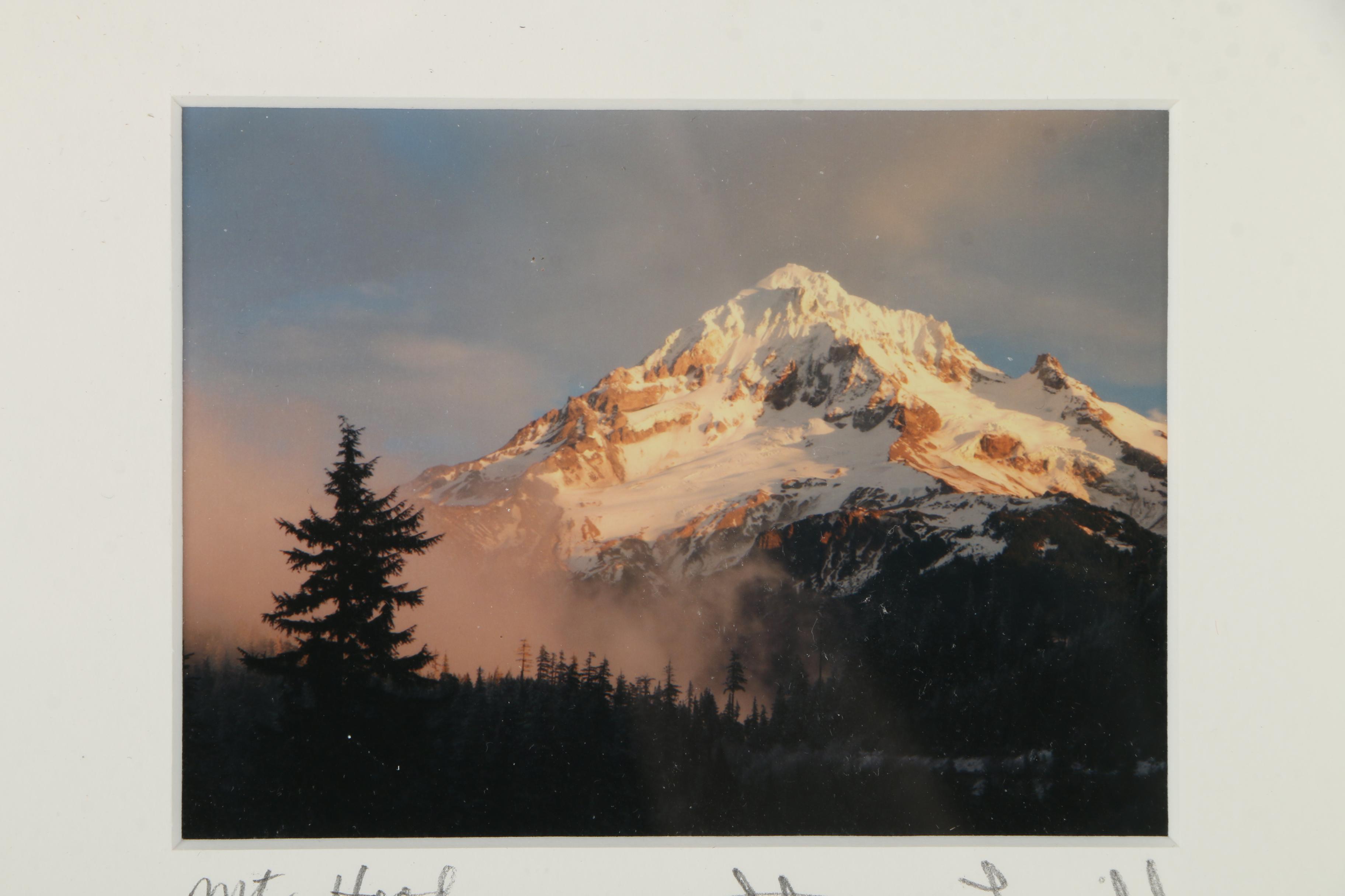 Steve Terrill Color Photograph "Mt. Hood"