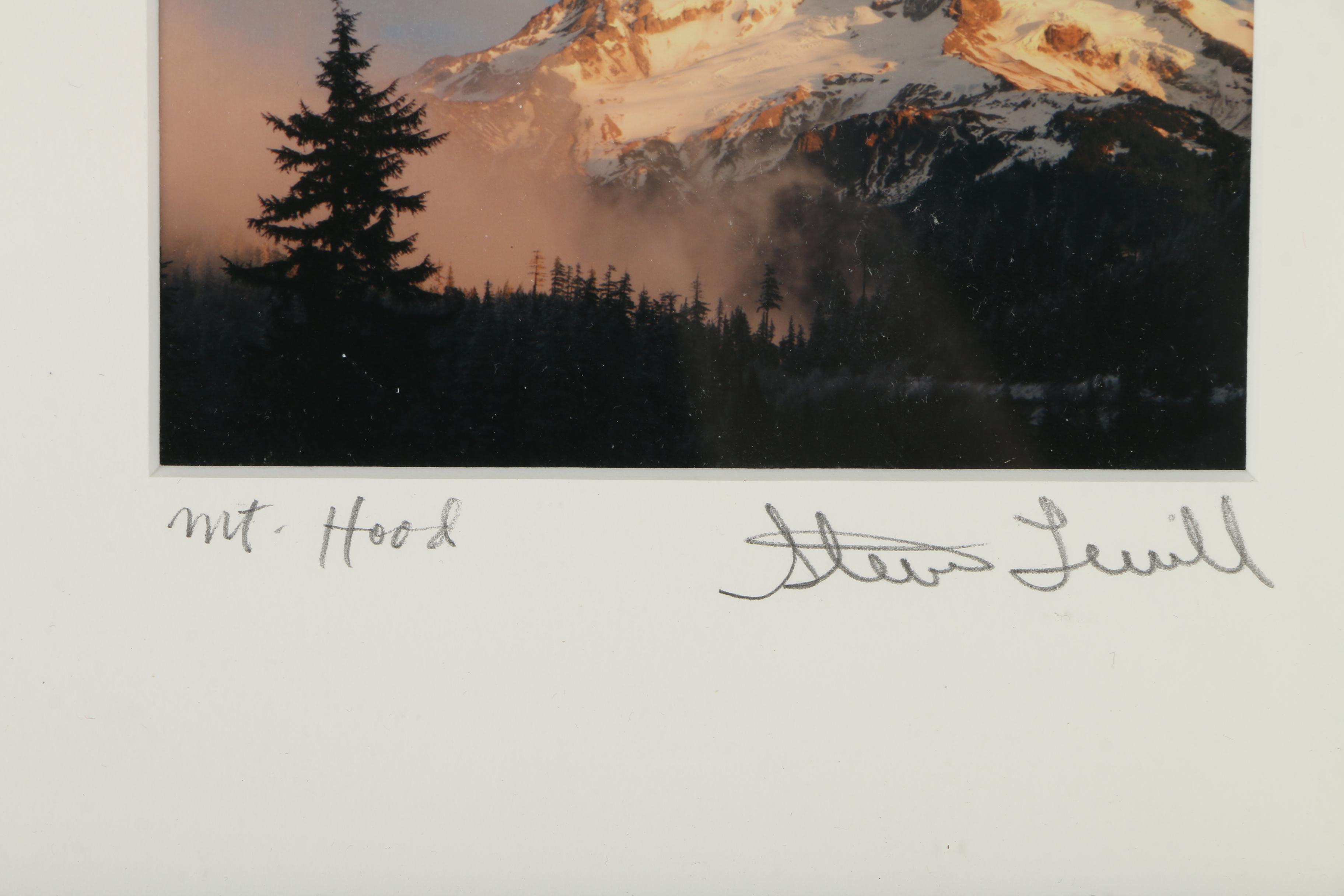 Steve Terrill Color Photograph "Mt. Hood"