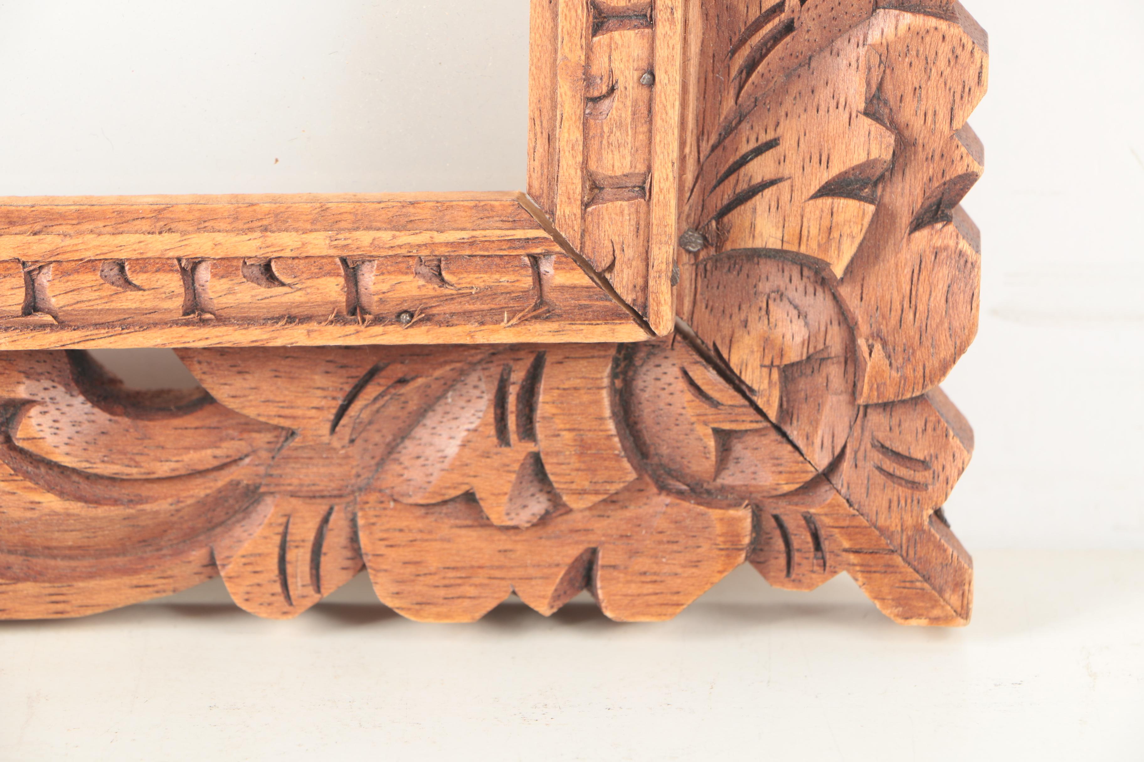 Vintage Carved Wooden Frame