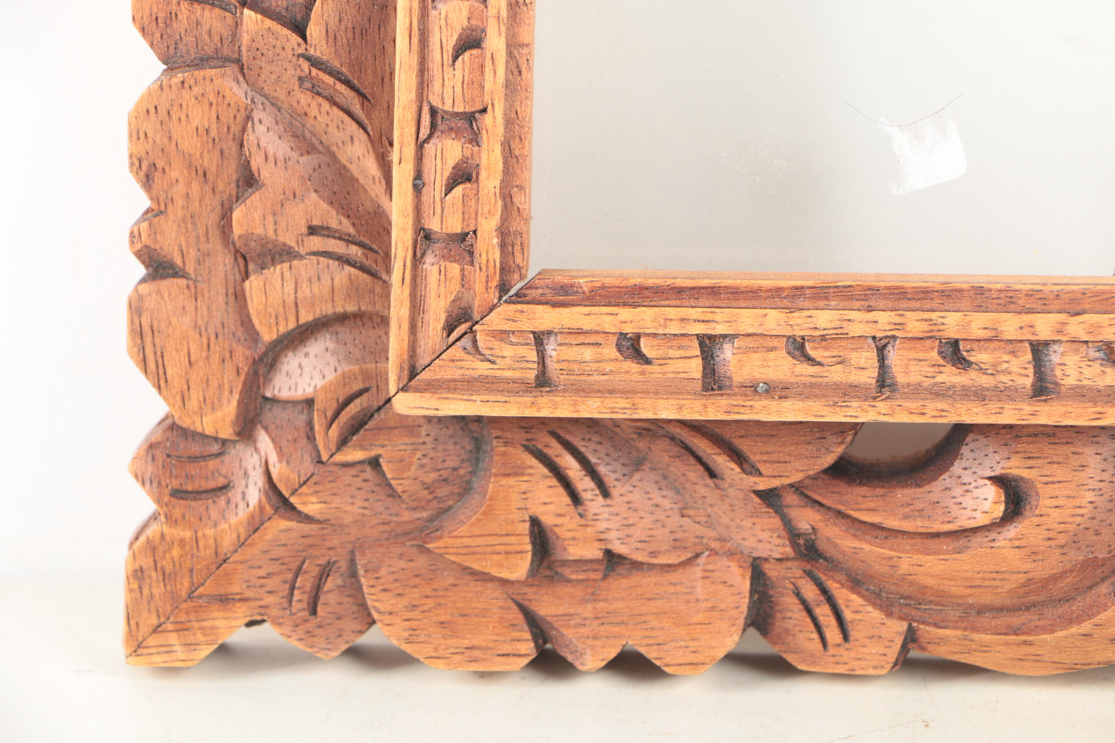 Vintage Carved Wooden Frame