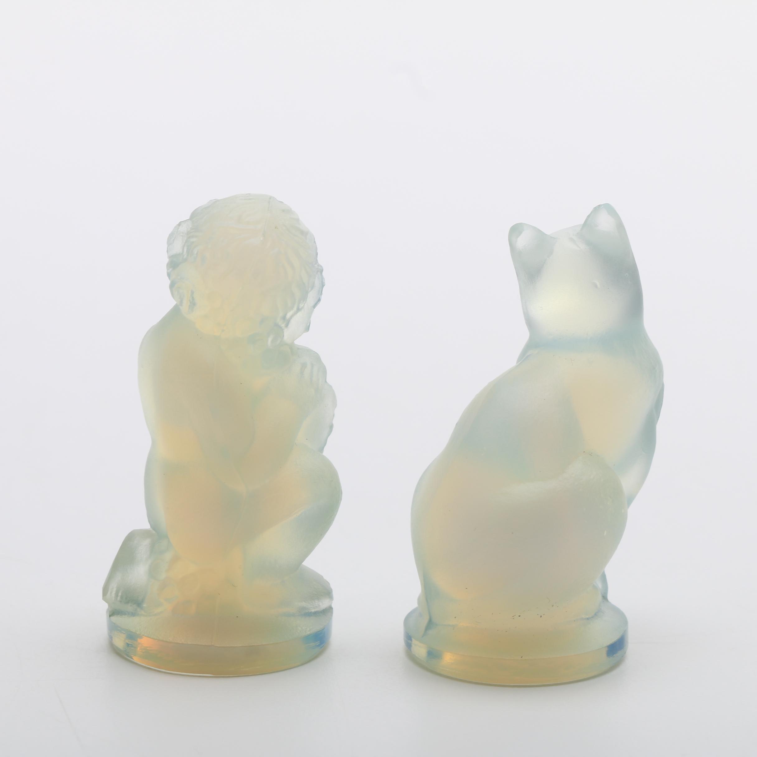 Vintage 1920's Sabino France Opalescent Miniatures