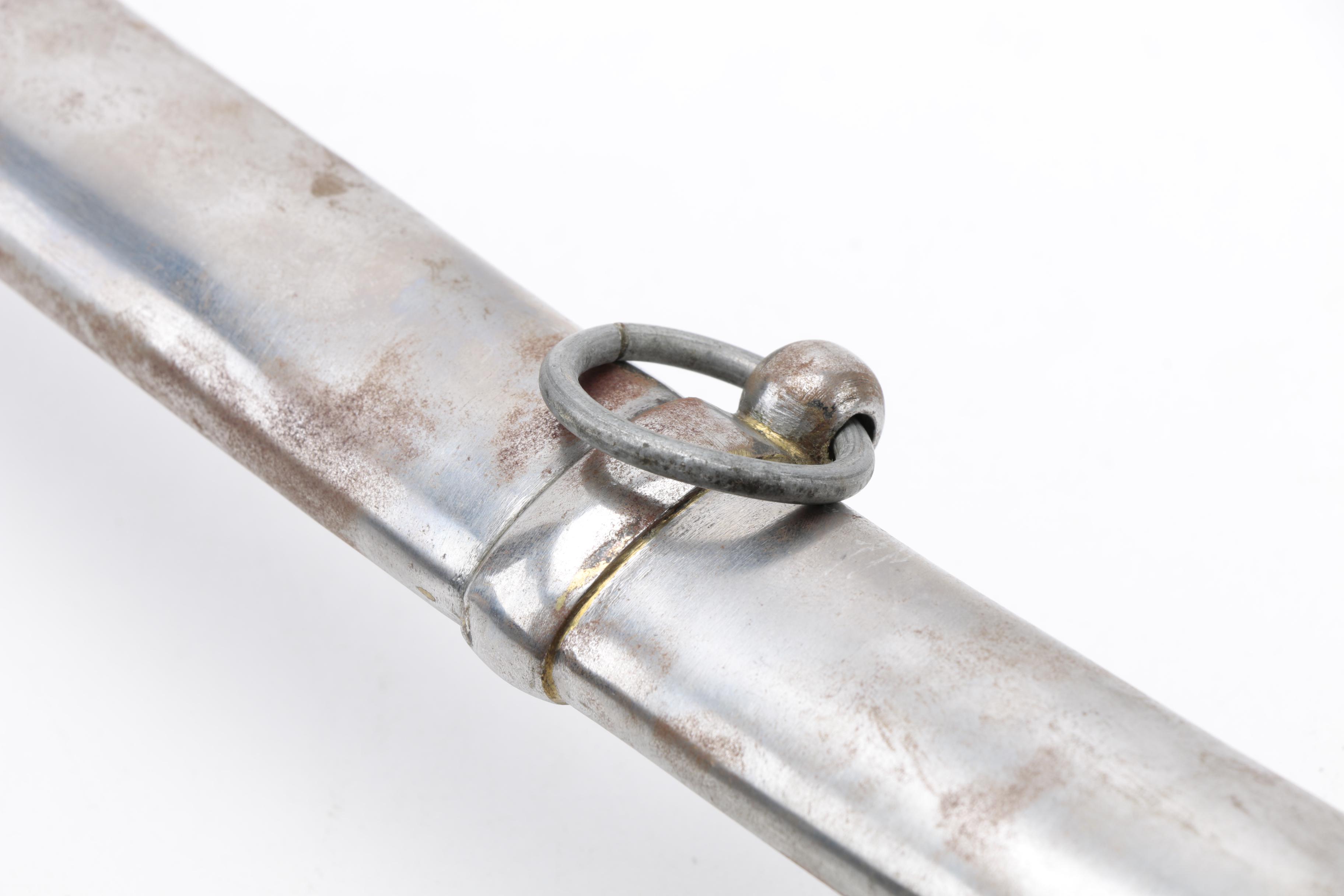 Replica US Civil War Cavalry Saber In Metal Scabbard