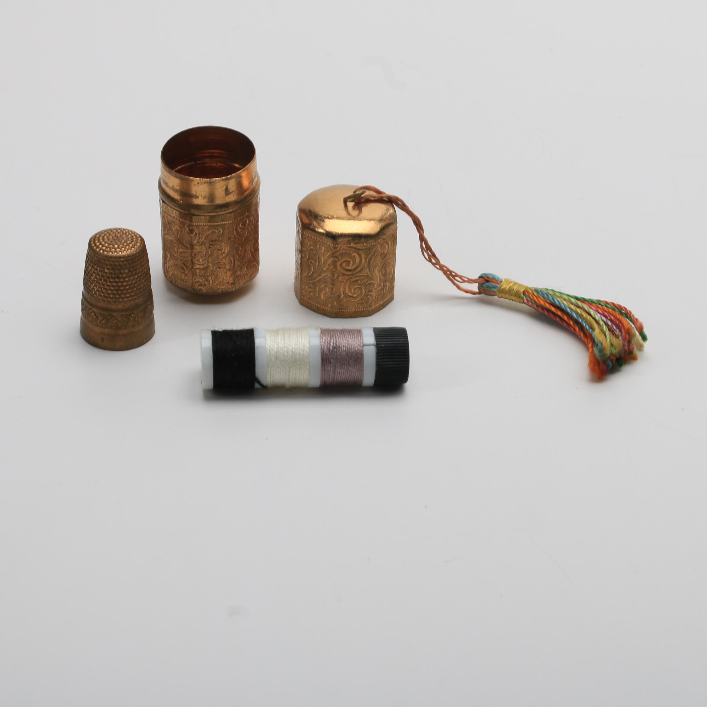 Collection of Vintage Sewing Kits