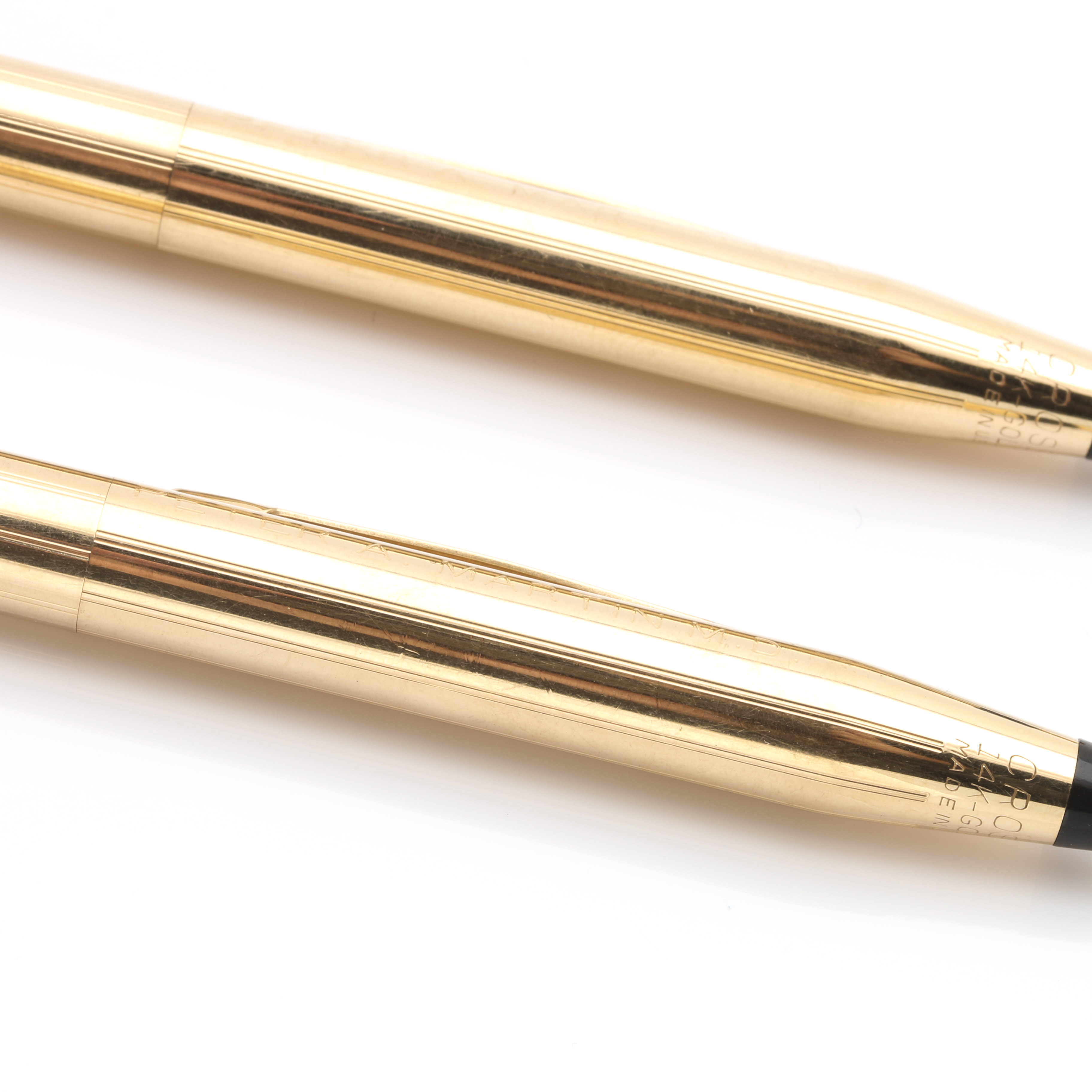 Cross 14K Yellow Gold Pen and Pencil Set