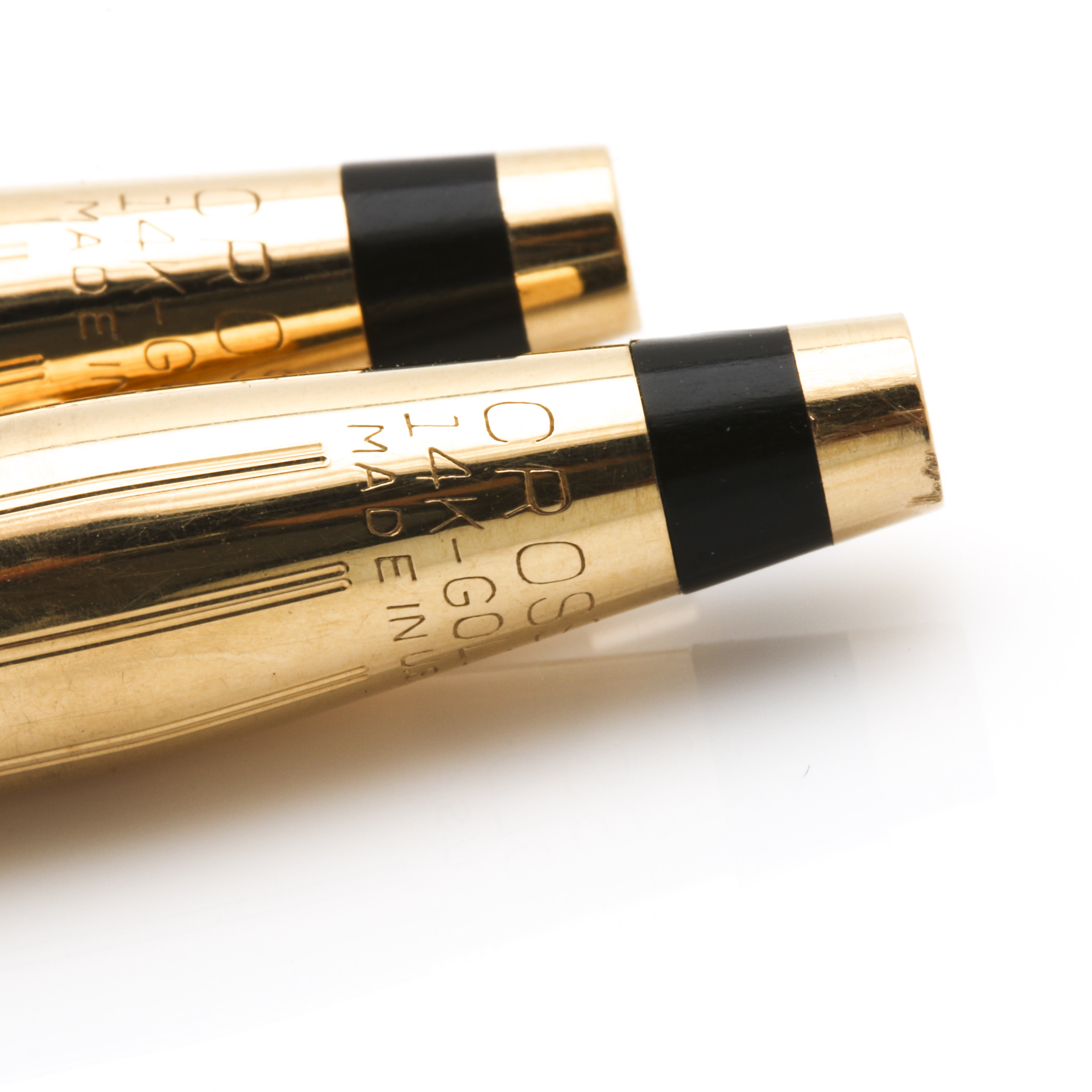 Cross 14K Yellow Gold Pen and Pencil Set