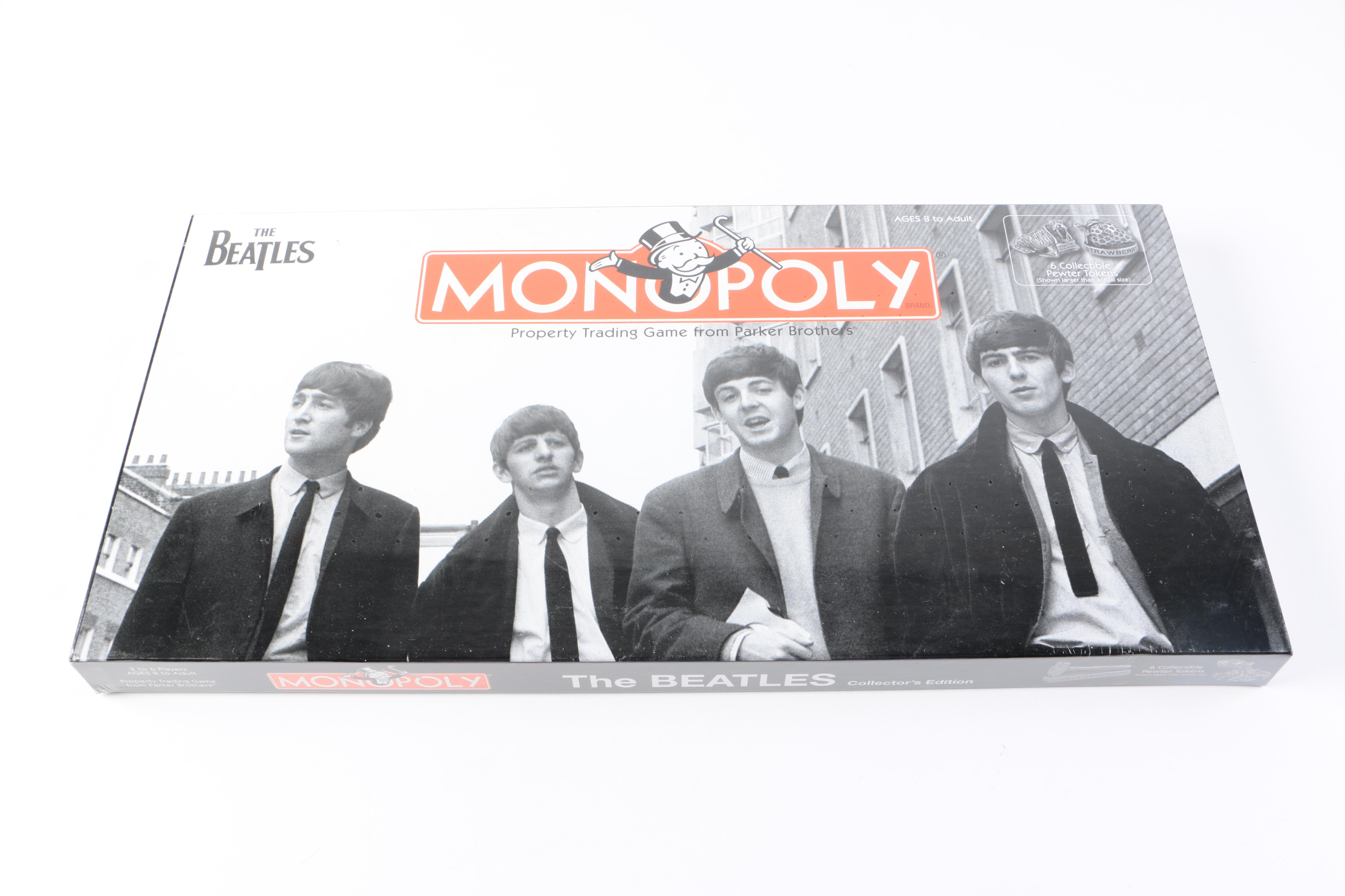 Beatles Games and Puzzles Including "Trivial Pursuit" and "Monopoly"