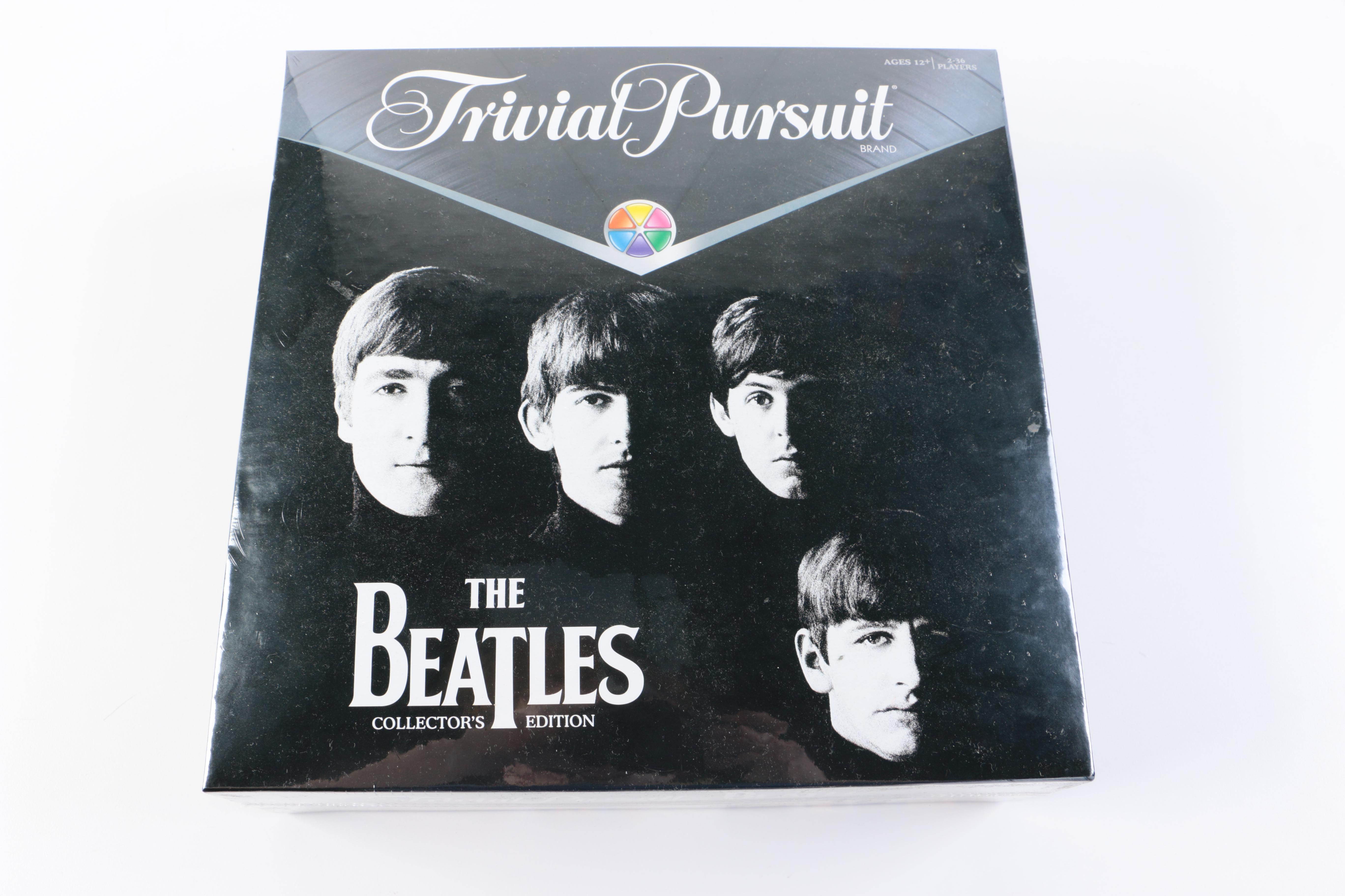 Beatles Games and Puzzles Including "Trivial Pursuit" and "Monopoly"