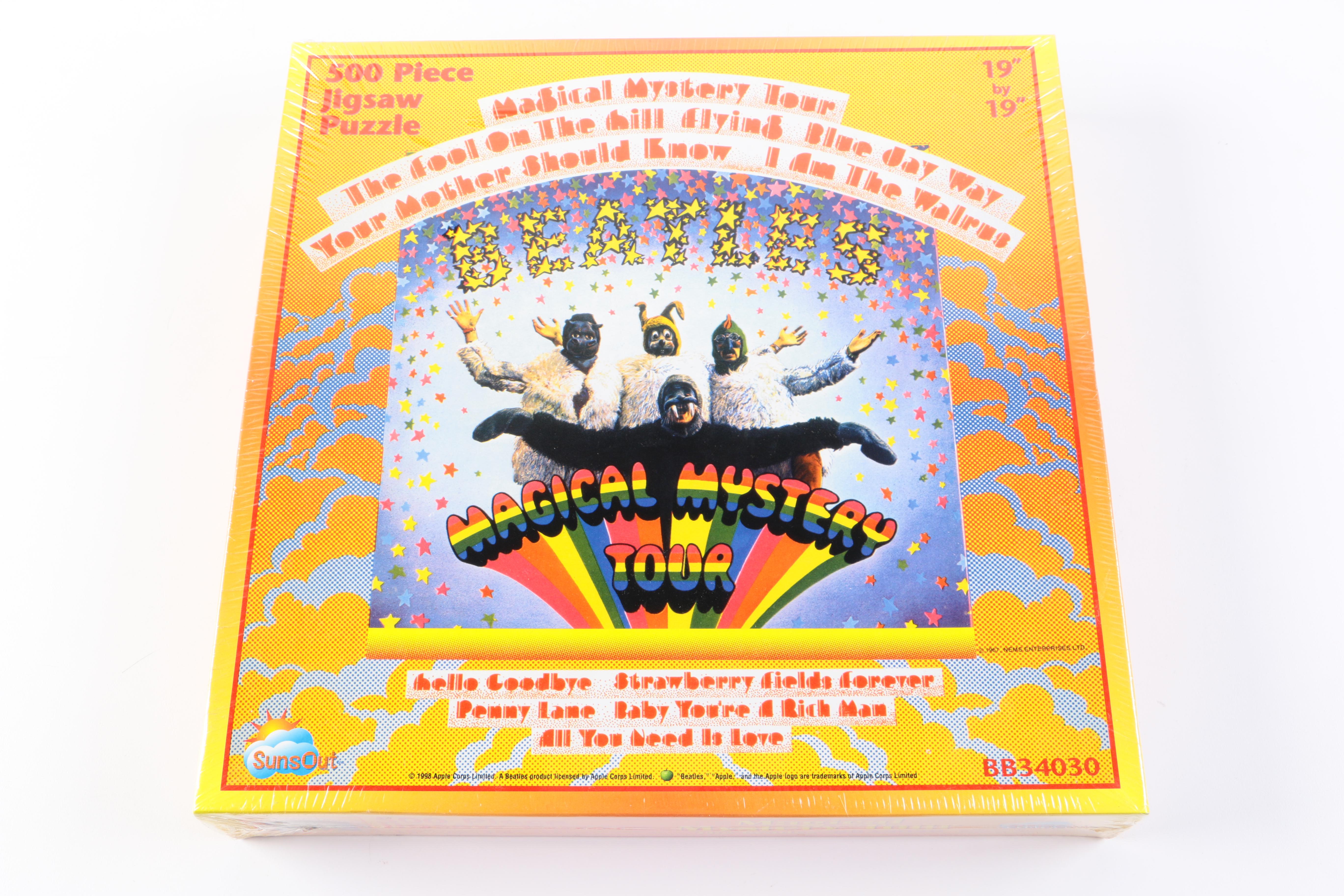 Beatles Games and Puzzles Including "Trivial Pursuit" and "Monopoly"