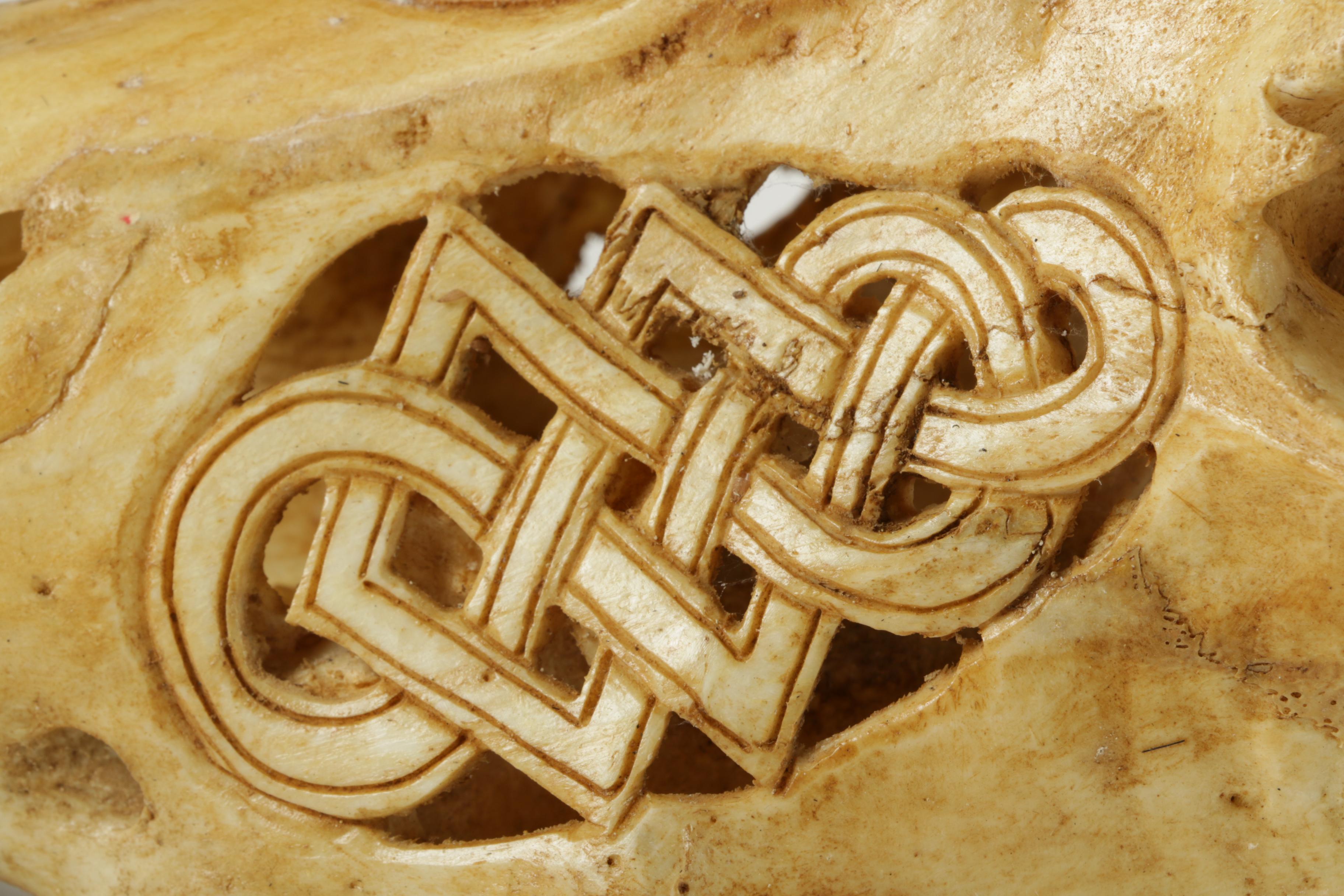 Ornately Carved Animal Skulls