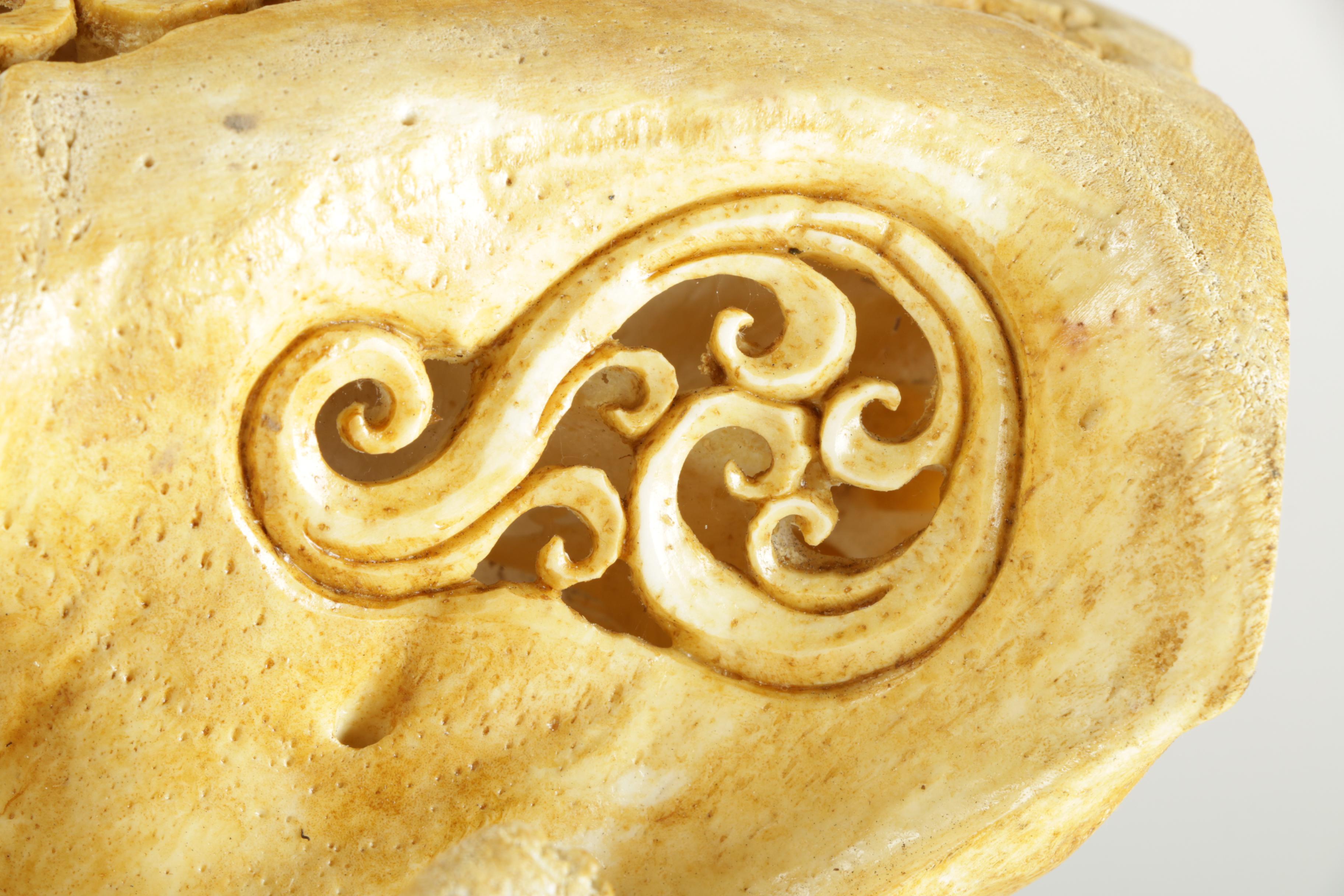 Ornately Carved Animal Skulls