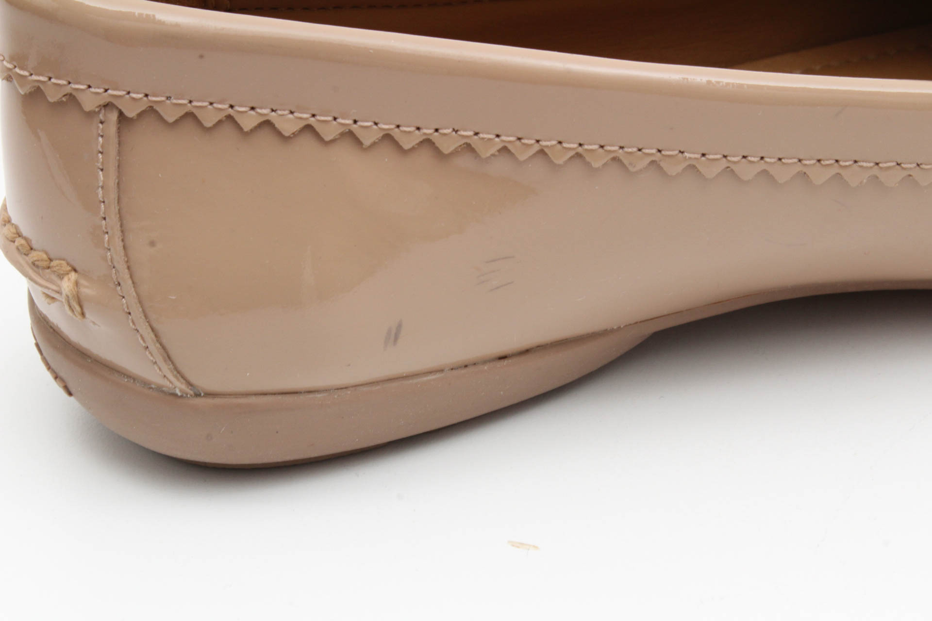 Coach Odette Blush Patent Leather Loafers