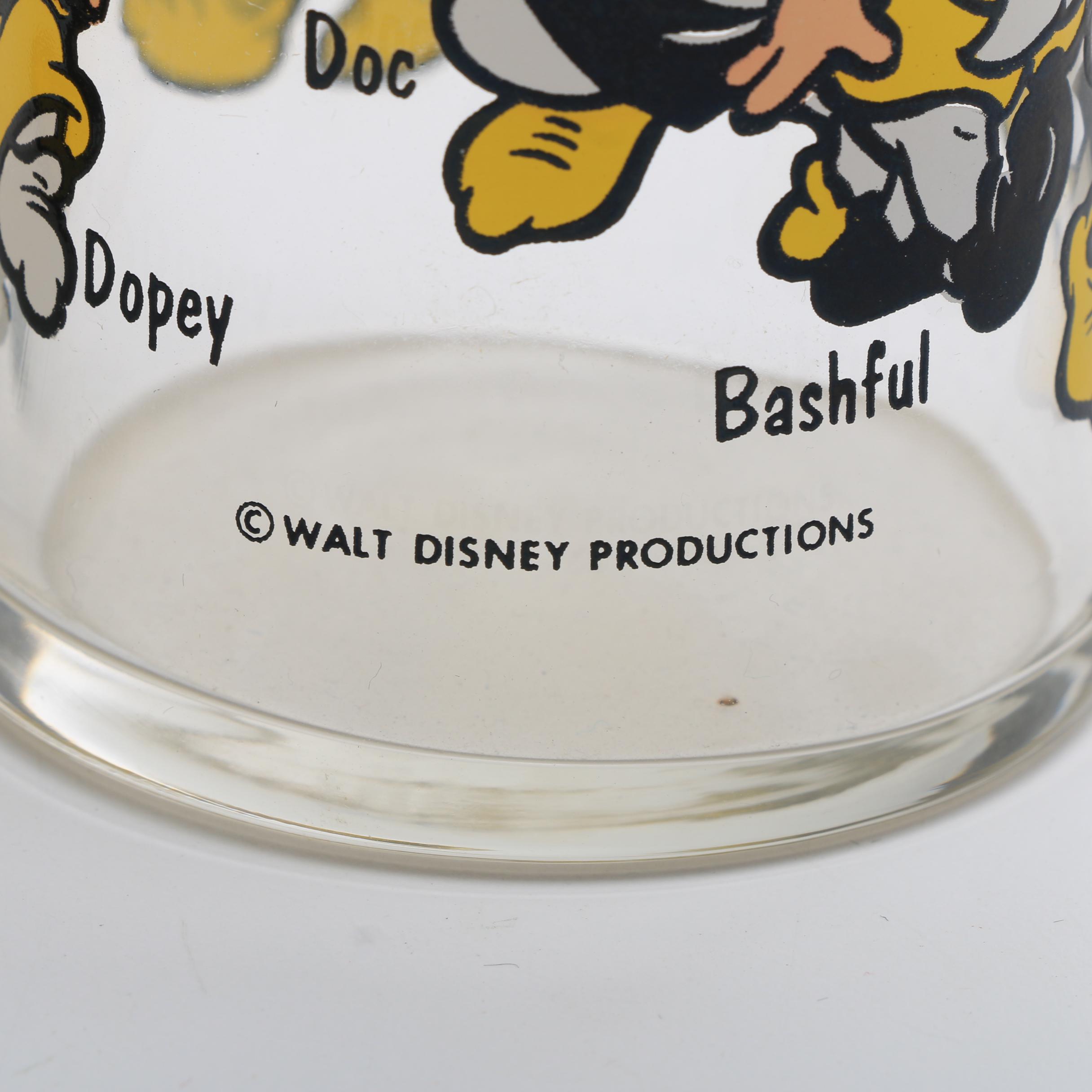 Walt Disney "Snow White and The Seven Dwarfs" Glasses and Hankies