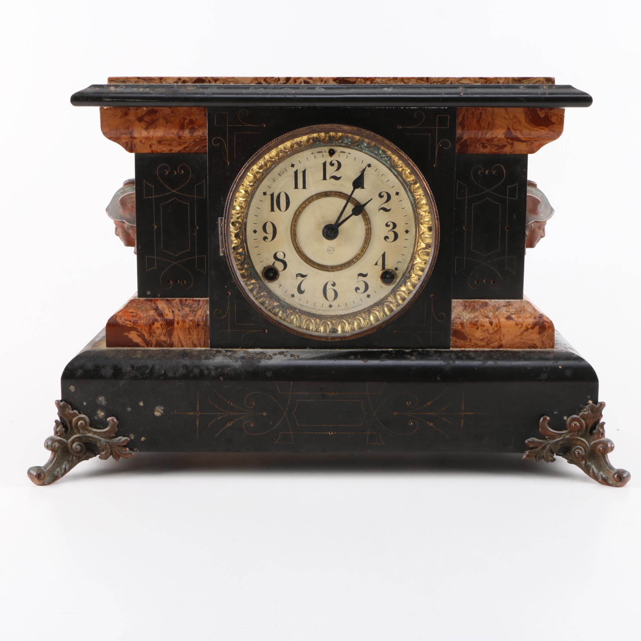 Antique Seth Thomas Art Deco Mantel Clock