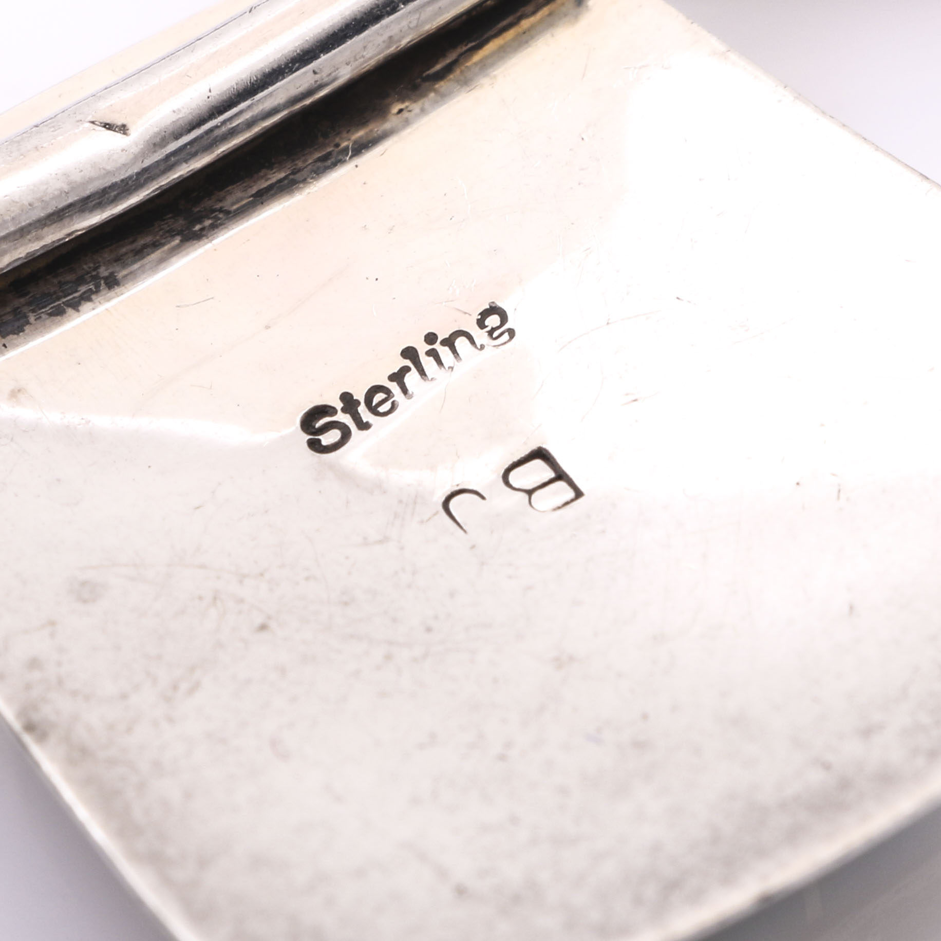 Benjamin James Navajo Sterling Silver Turquoise Inlay Necklace