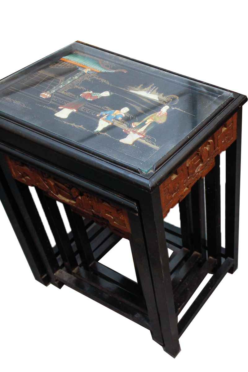 Chinese Inspired Nesting Tables
