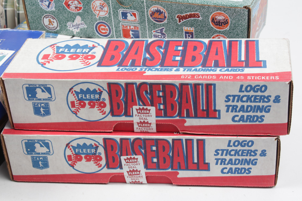 1990s Sealed Baseball Trading Card Sets
