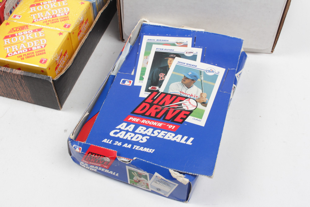 1990s Sealed Baseball Trading Card Sets