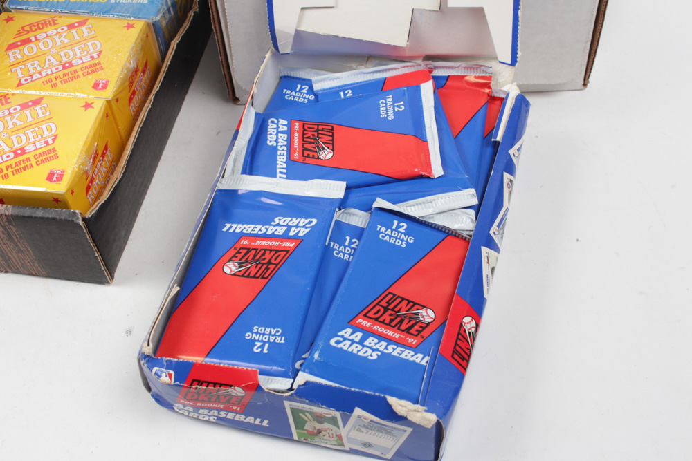 1990s Sealed Baseball Trading Card Sets