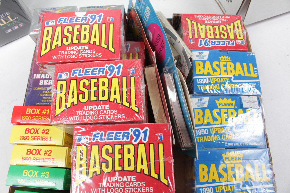 1990s Sealed Baseball Trading Card Sets