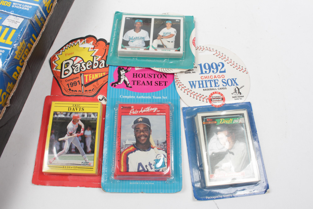 1990s Sealed Baseball Trading Card Sets