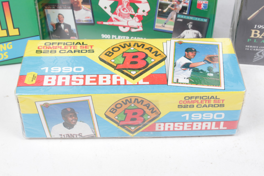 1990s Sealed Baseball Trading Card Sets
