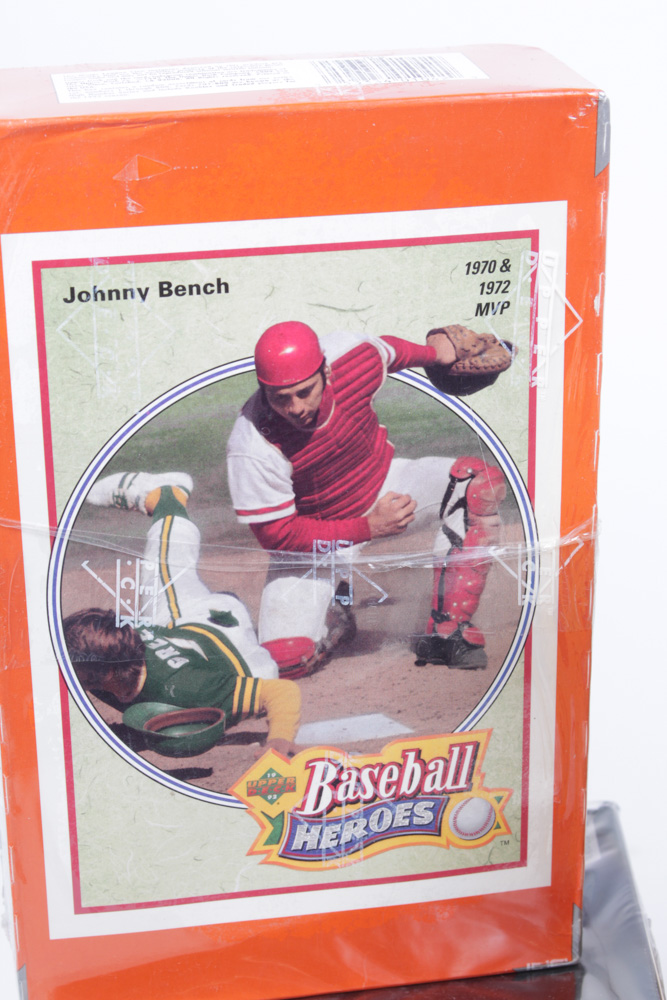 1990s Upper Deck Sealed Baseball Card Sets, including Sealed 1993 Upper Deck SP