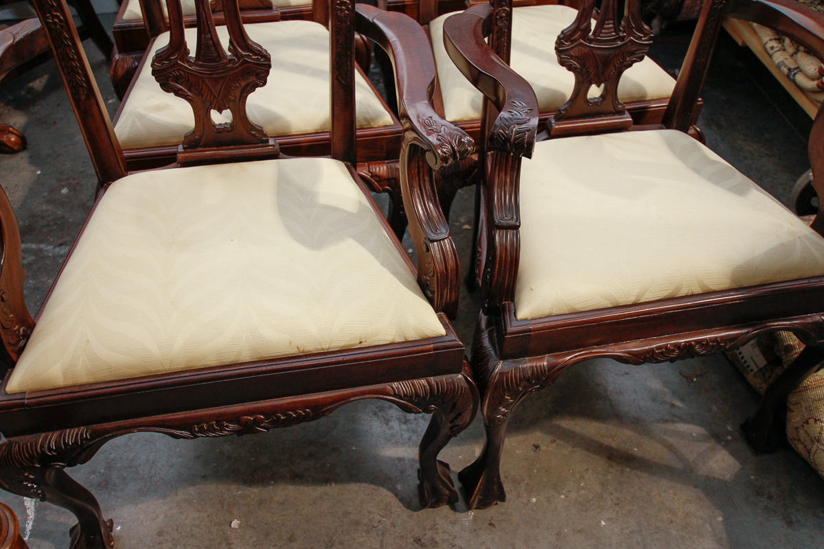 Collection of Chippendale Style Chairs by Handycraft Furniture