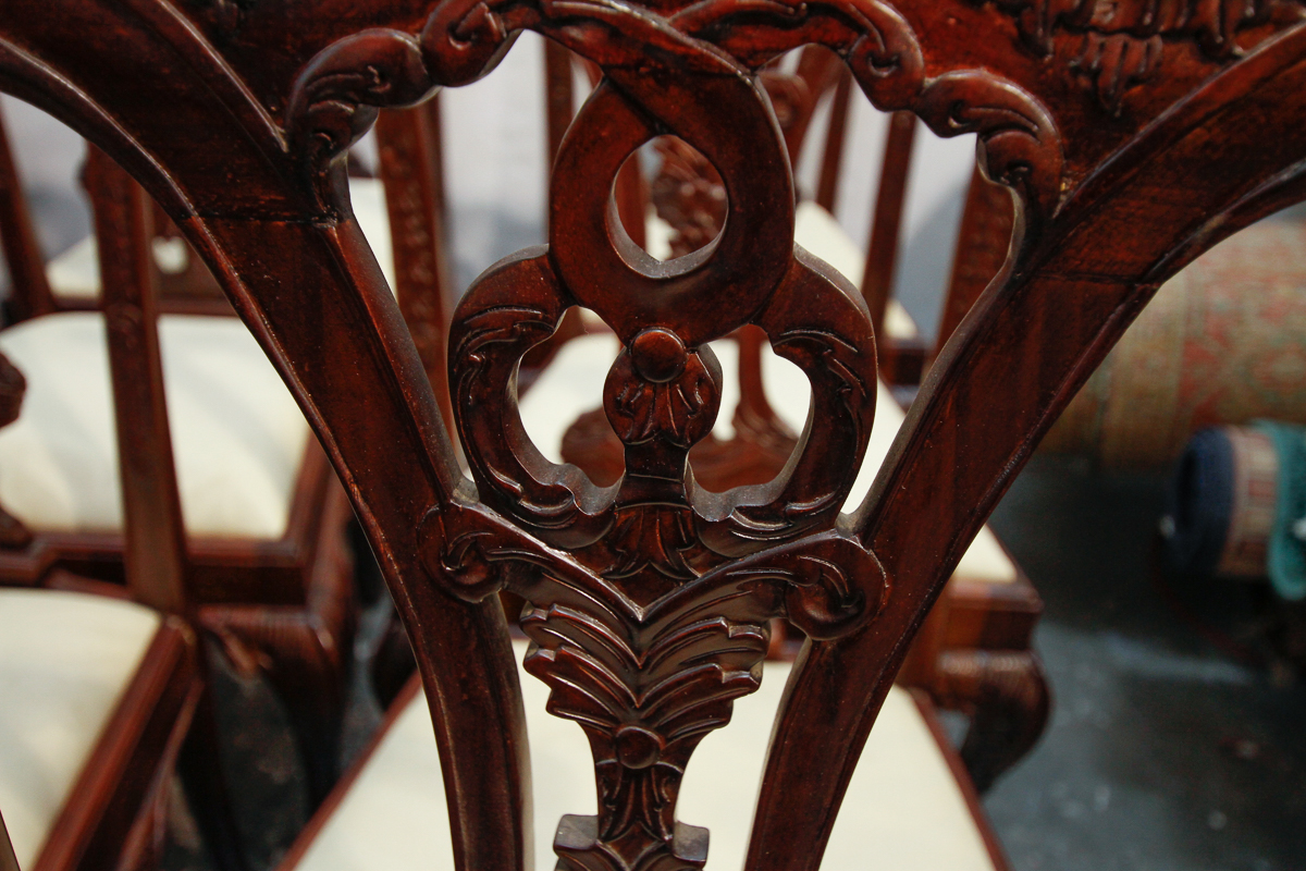 Collection of Chippendale Style Chairs by Handycraft Furniture