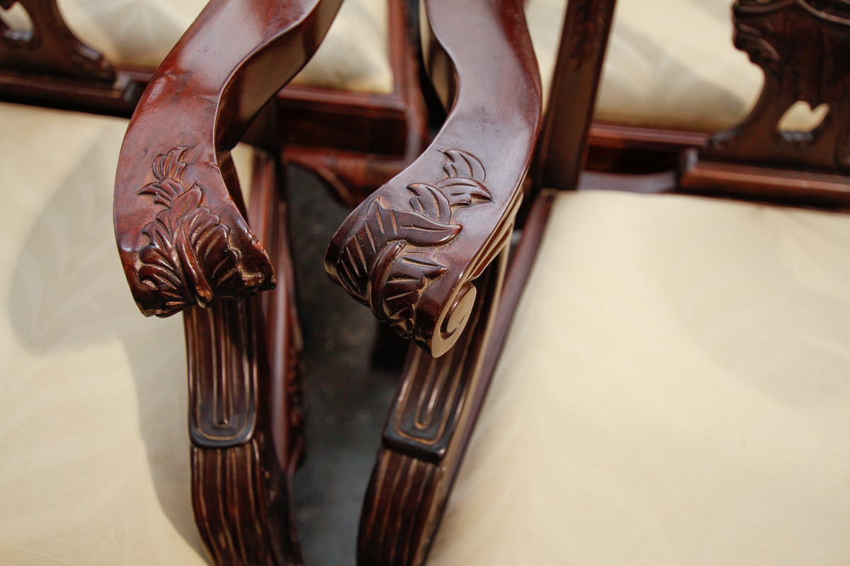 Collection of Chippendale Style Chairs by Handycraft Furniture