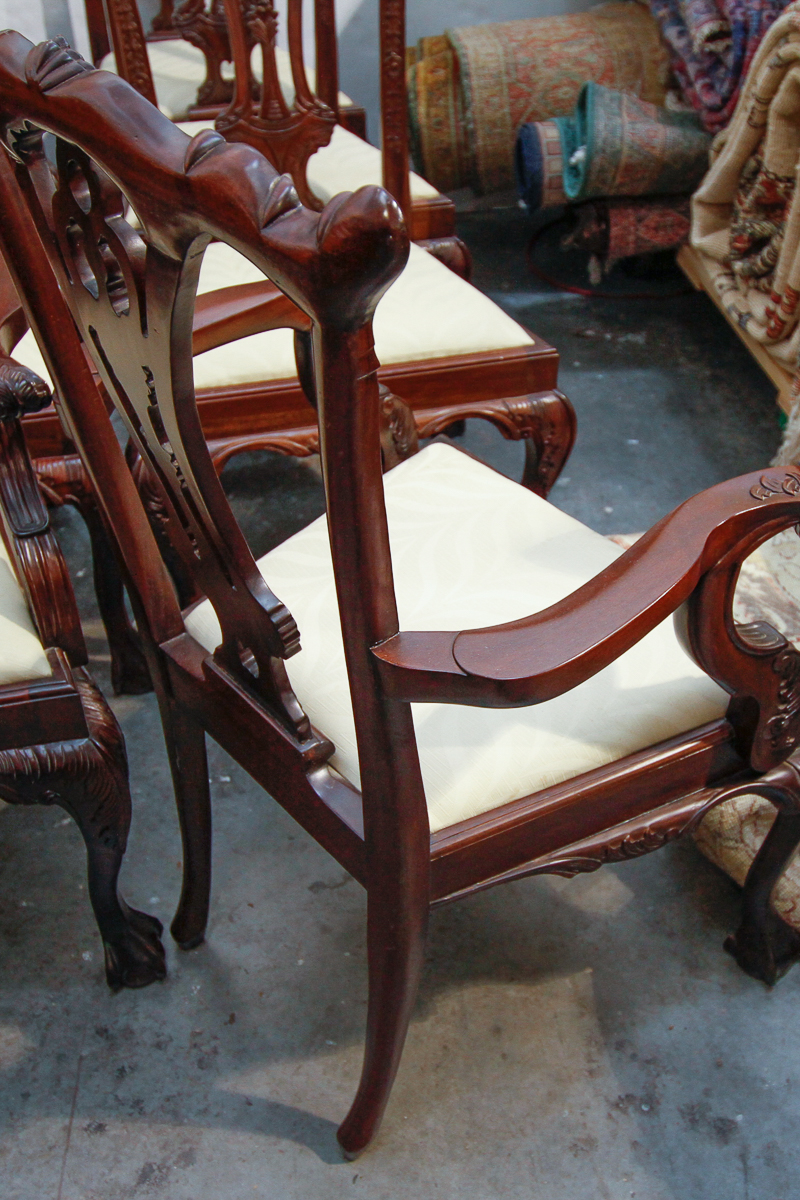 Collection of Chippendale Style Chairs by Handycraft Furniture