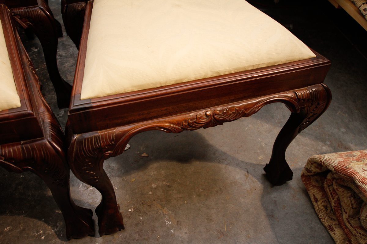 Collection of Chippendale Style Chairs by Handycraft Furniture