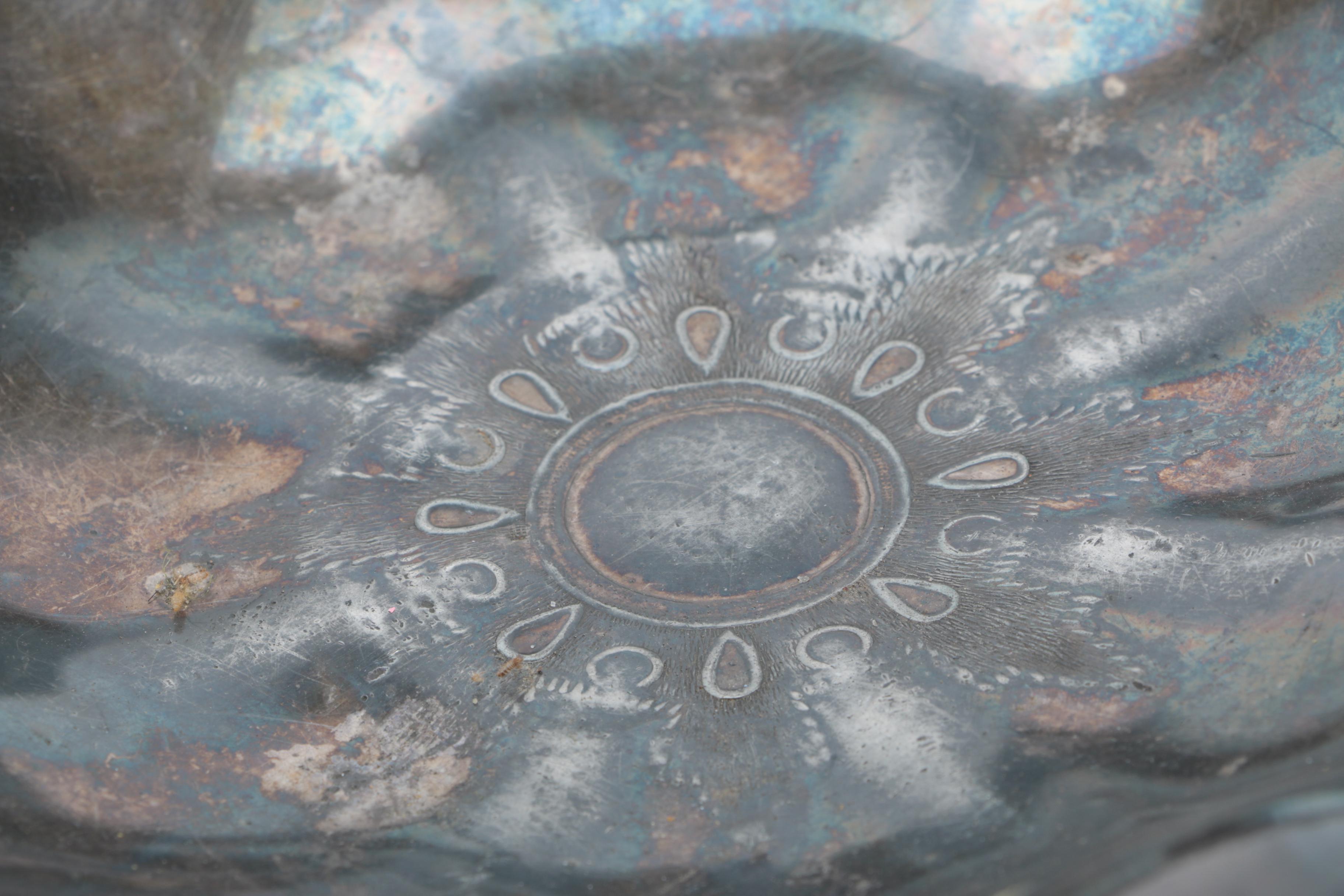 Meriden Britannia Co. Silver Plate Bride's Basket